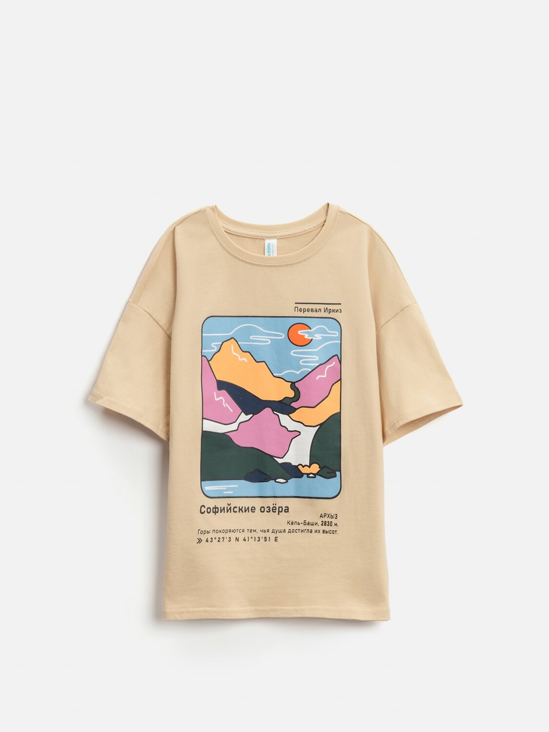 Acoola Футболка 579904 20210510201 бежевый