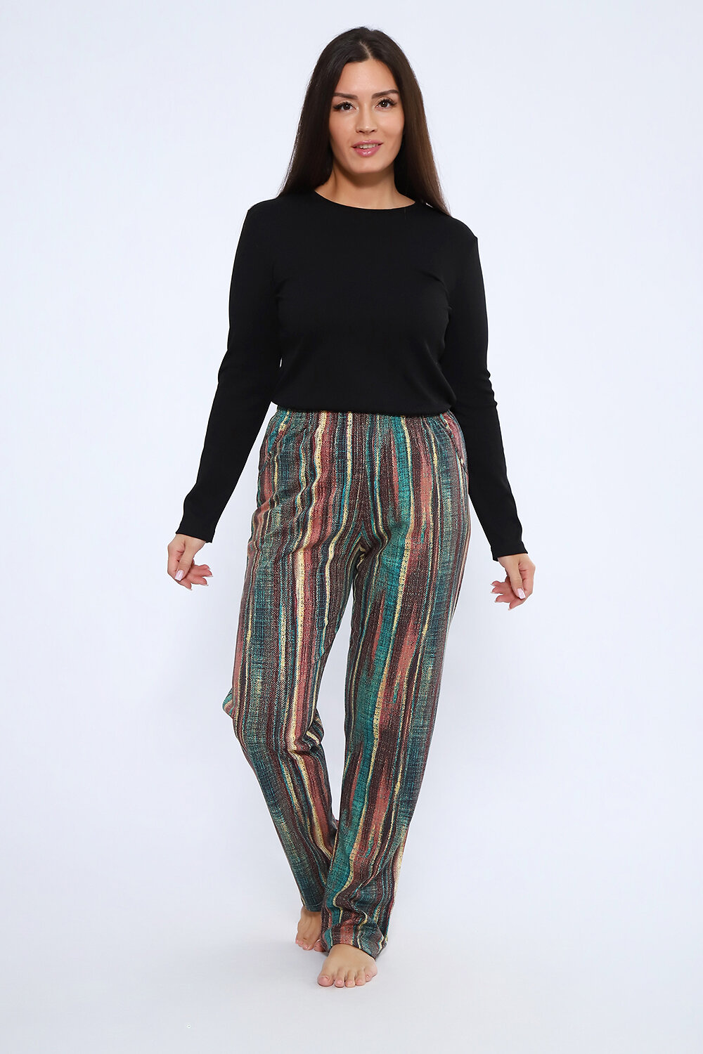 Натали Брюки 579912 24293 зеленый