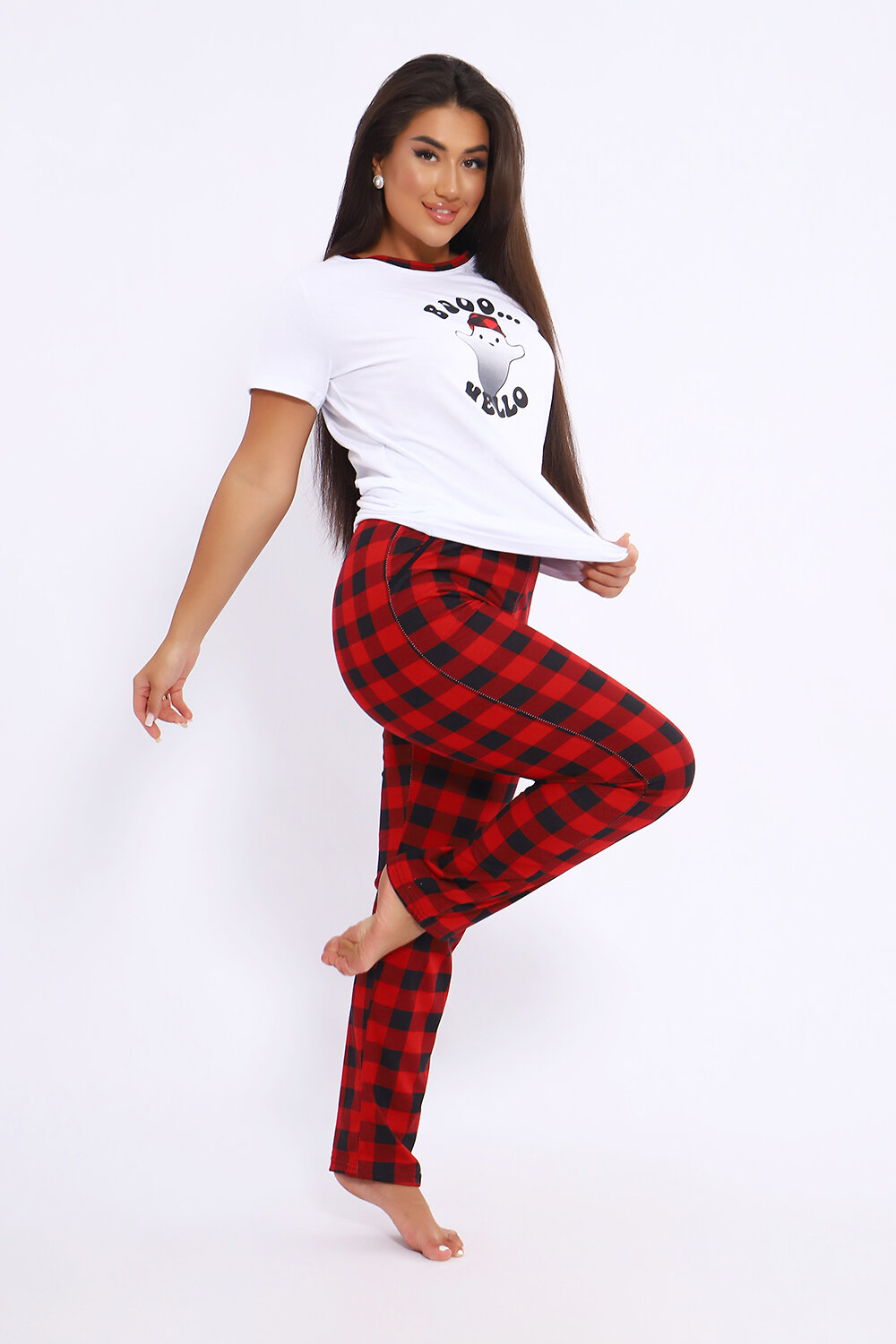 Натали Брюки 579913 24293 красный