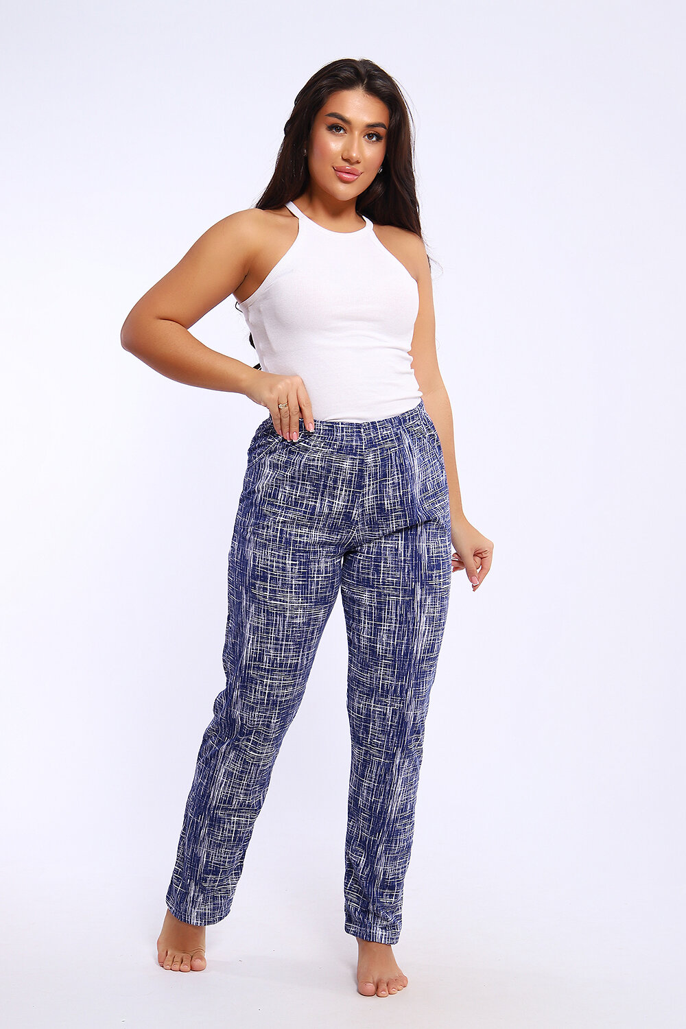 Натали Брюки 579914 24293 темно-синий