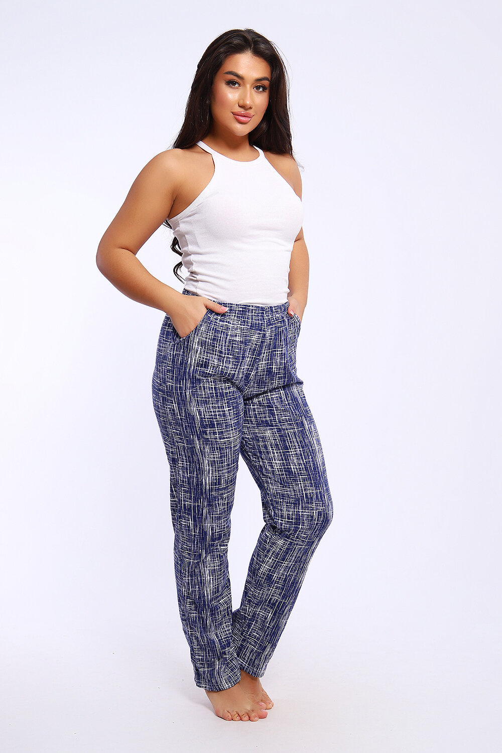 Натали Брюки 579914 24293 темно-синий