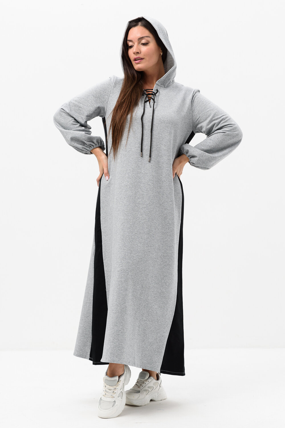 Натали Платье 579924 52386 серый