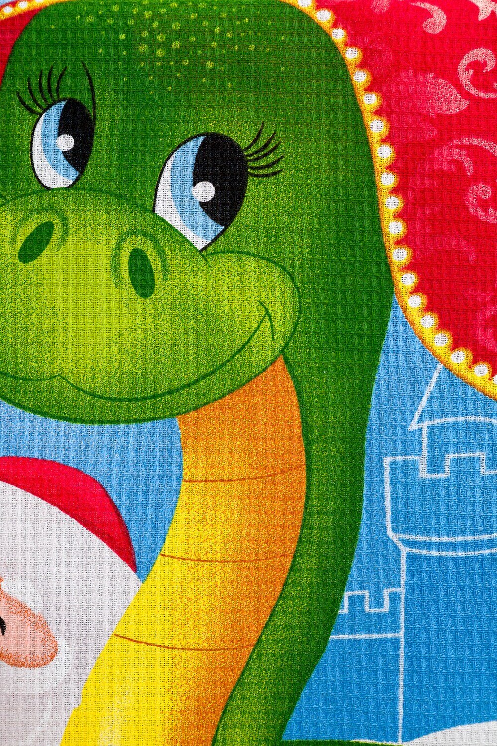 Натали Полотенце 579930 Полотенце кухонное Мечты в новогоднюю ночь сине-серый