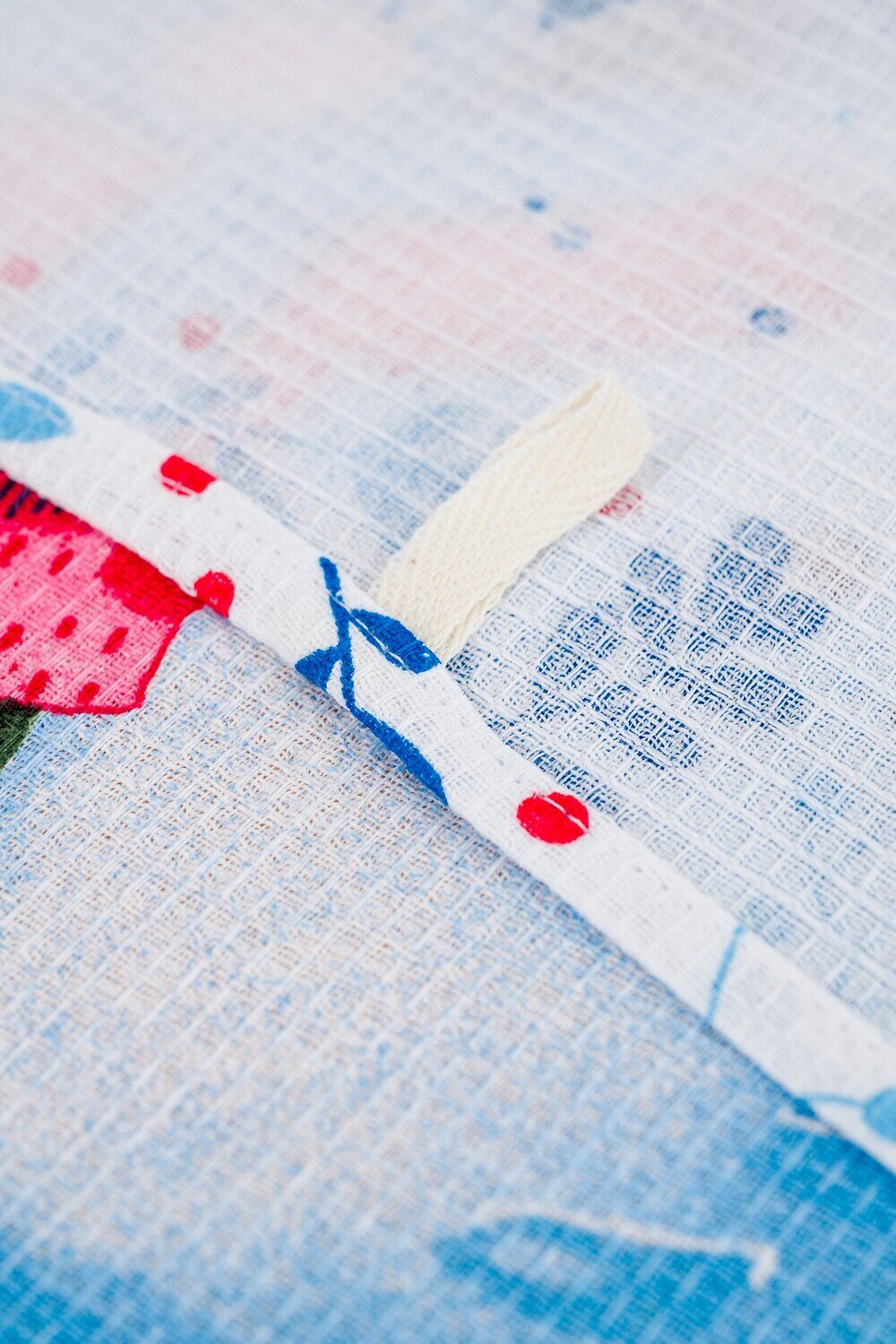 Натали Полотенце 579933 Набор кухонных полотенец Снежные забавы белый,синий