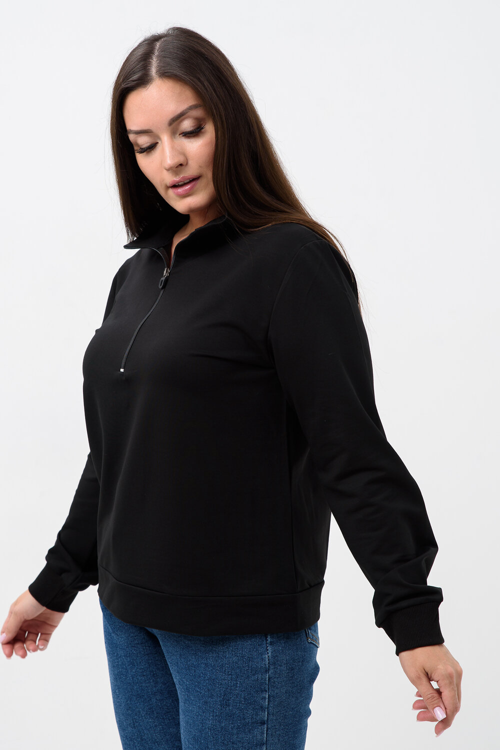 Натали Толстовка 579950 52383 черный