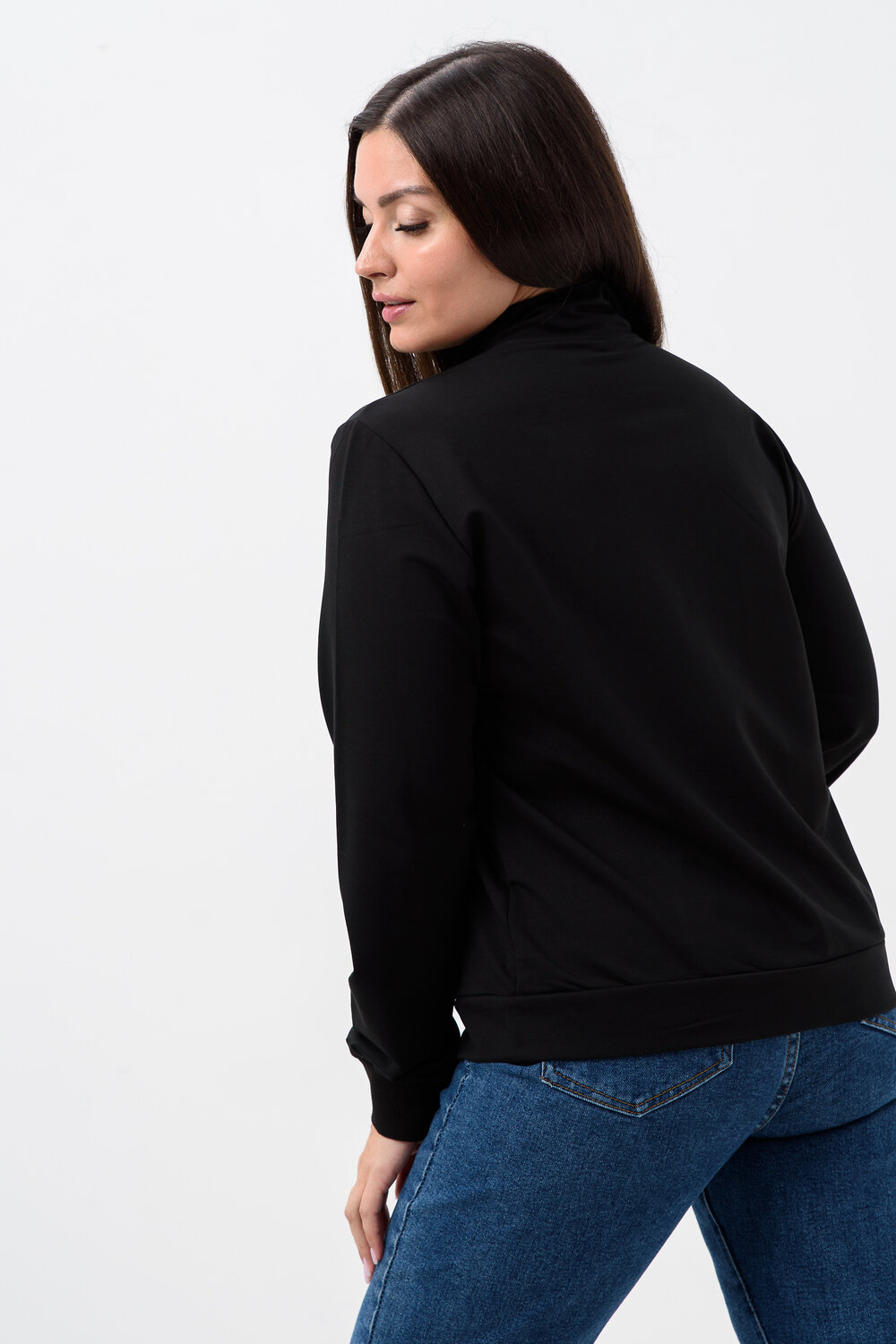 Натали Толстовка 579950 52383 черный