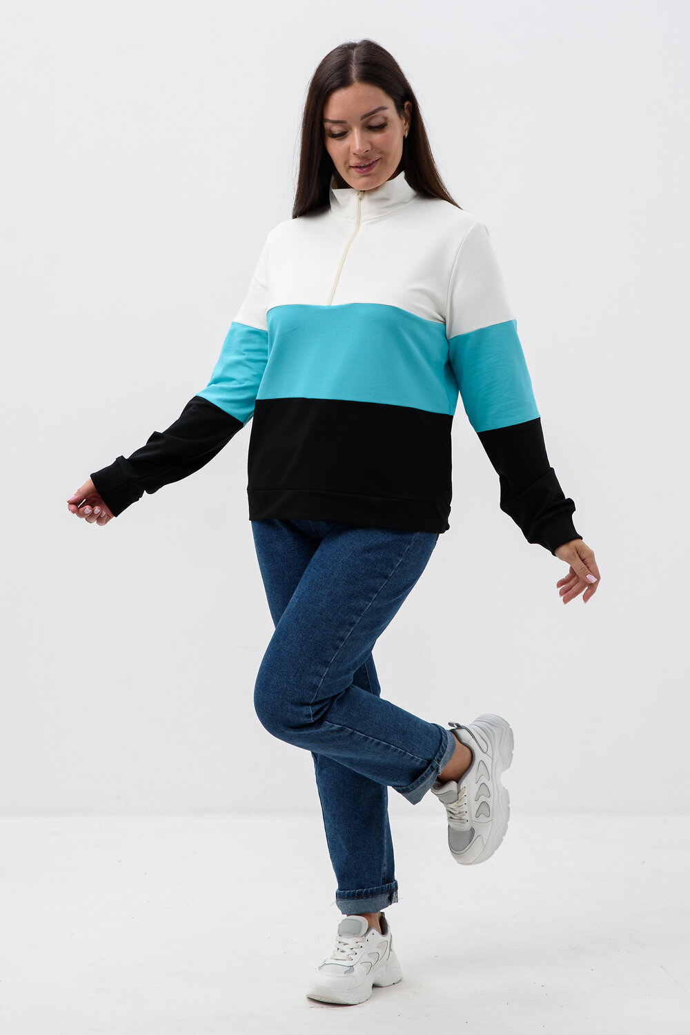 Натали Толстовка 579951 52383 белый