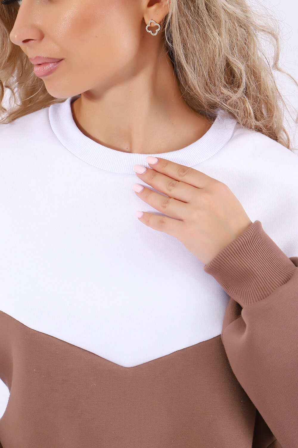 Натали Толстовка 579958 21011 коричневый