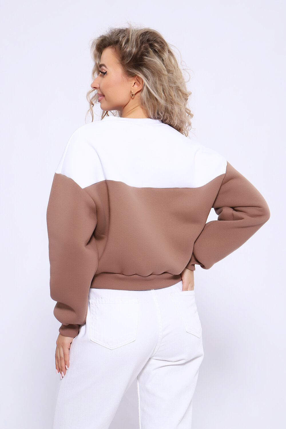 Натали Толстовка 579958 21011 коричневый