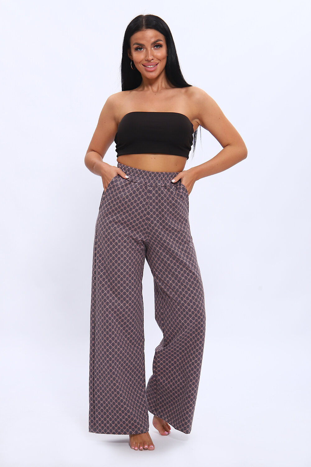 Натали Брюки 579959 24290 серый