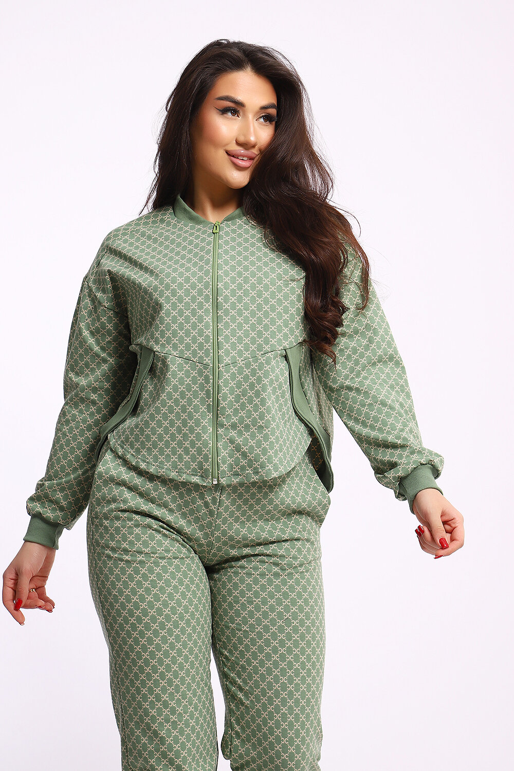 Натали Костюм 579966 24288 зеленый