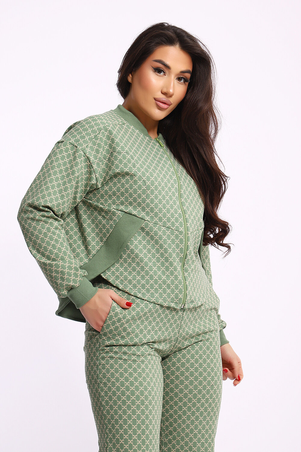 Натали Костюм 579966 24288 зеленый