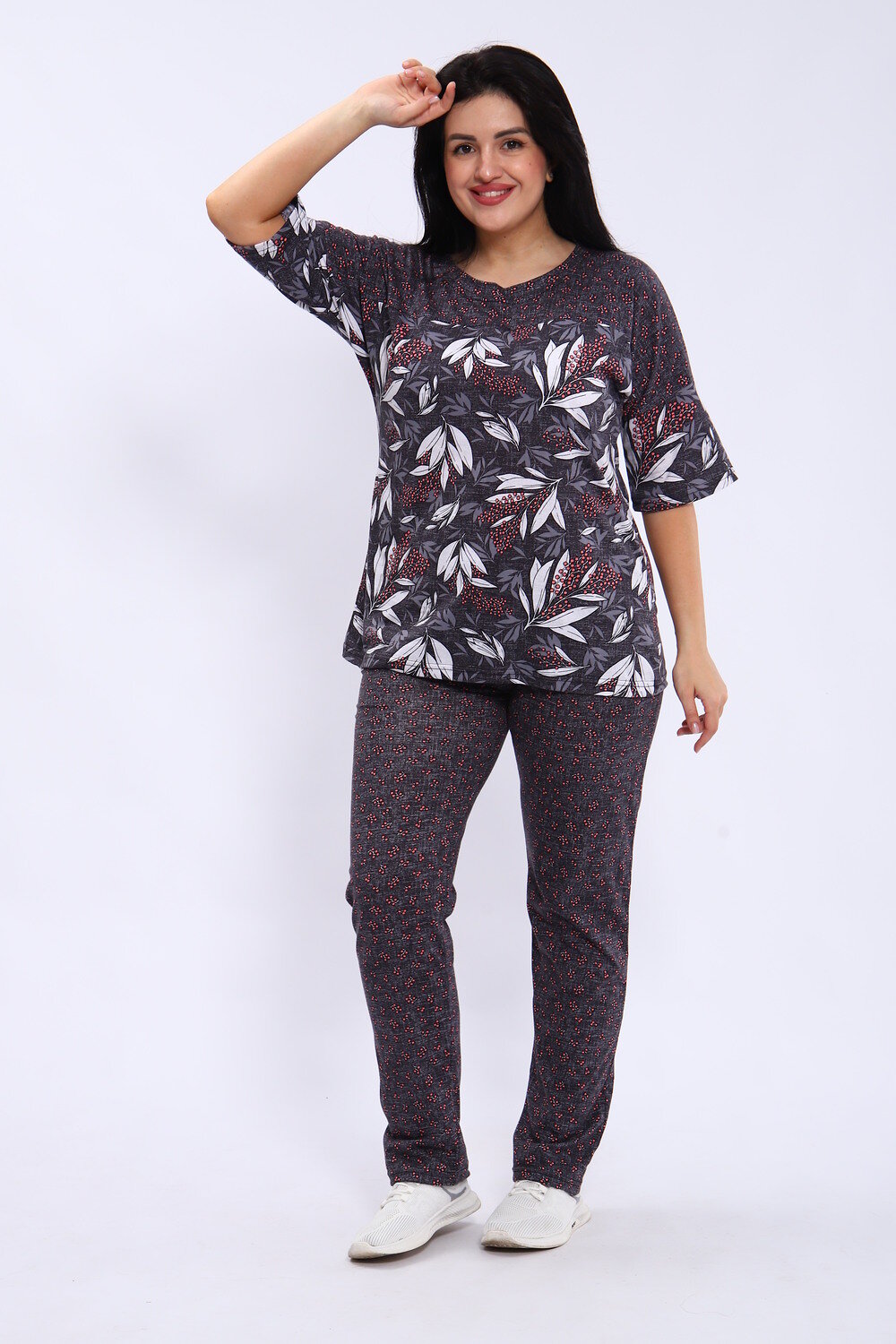 Натали Костюм 579967 24286 серый