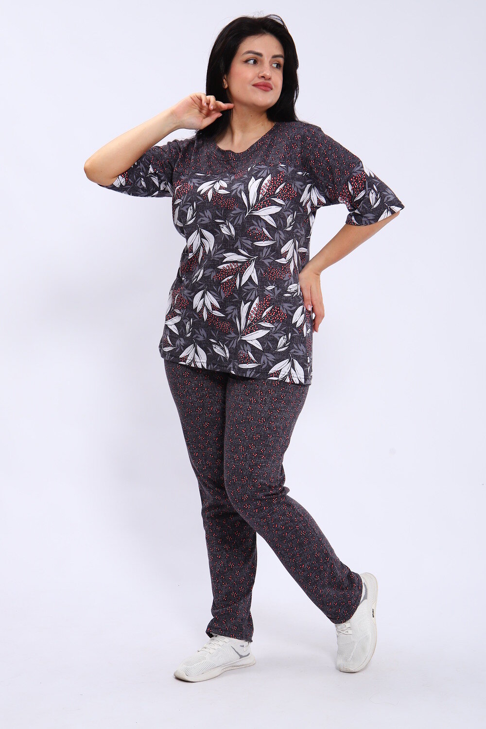 Натали Костюм 579967 24286 серый