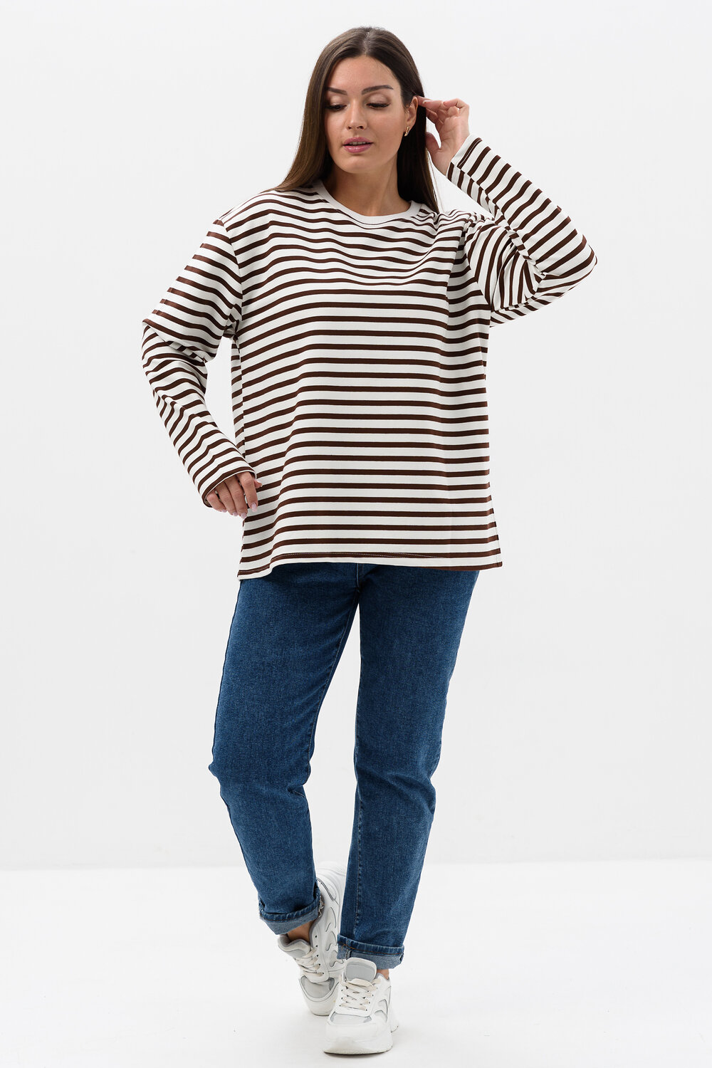 Натали Свитшот 579978 52371 коричневый