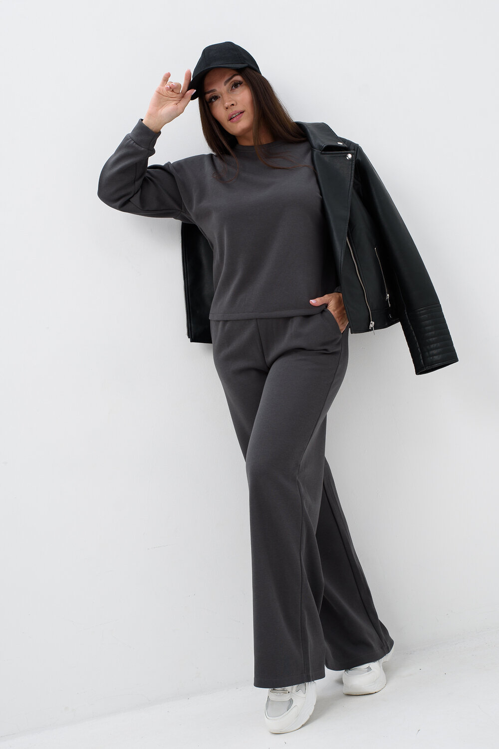 Натали Костюм 579992 52365 графитовый