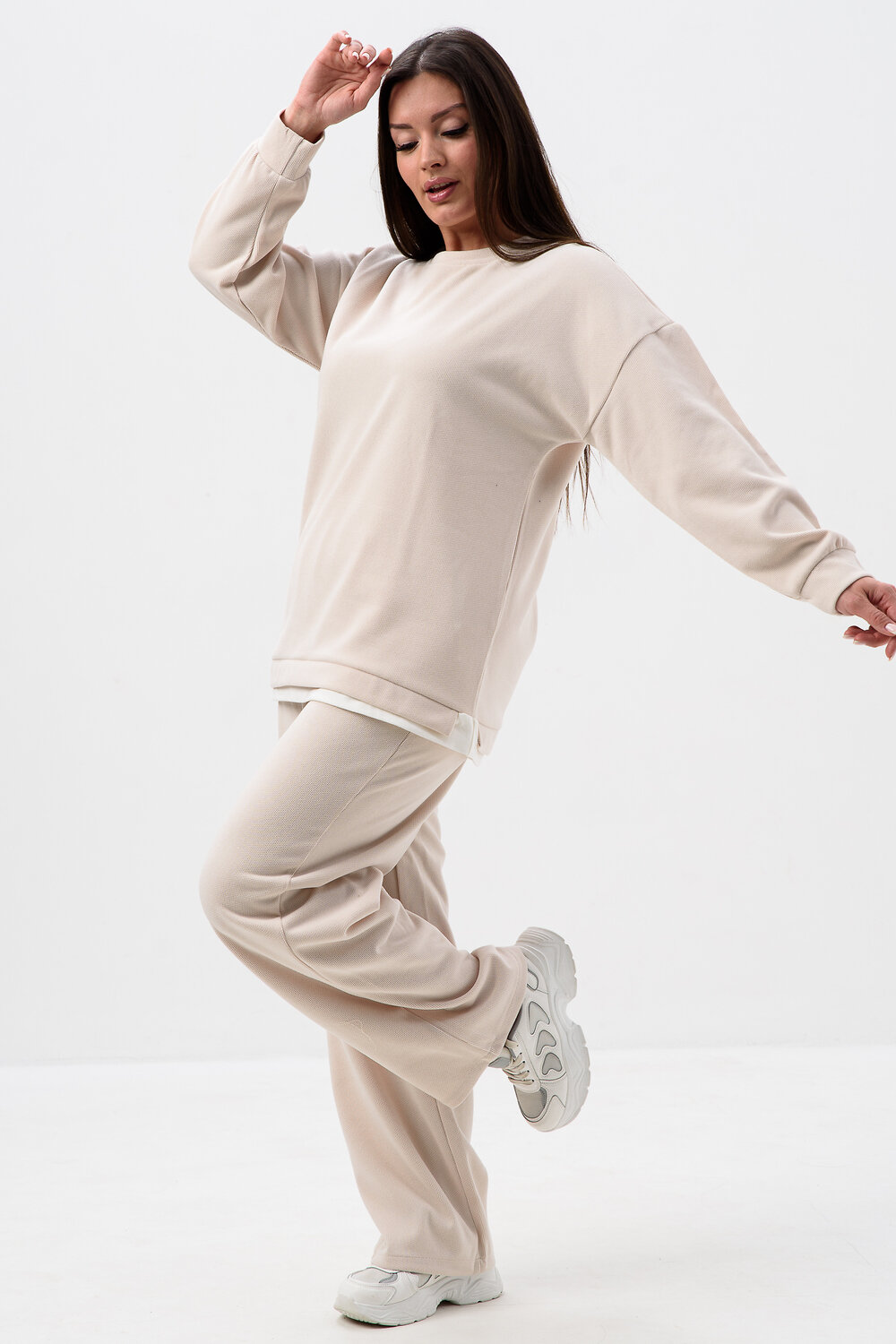 Натали Костюм 579995 52364 бежевый