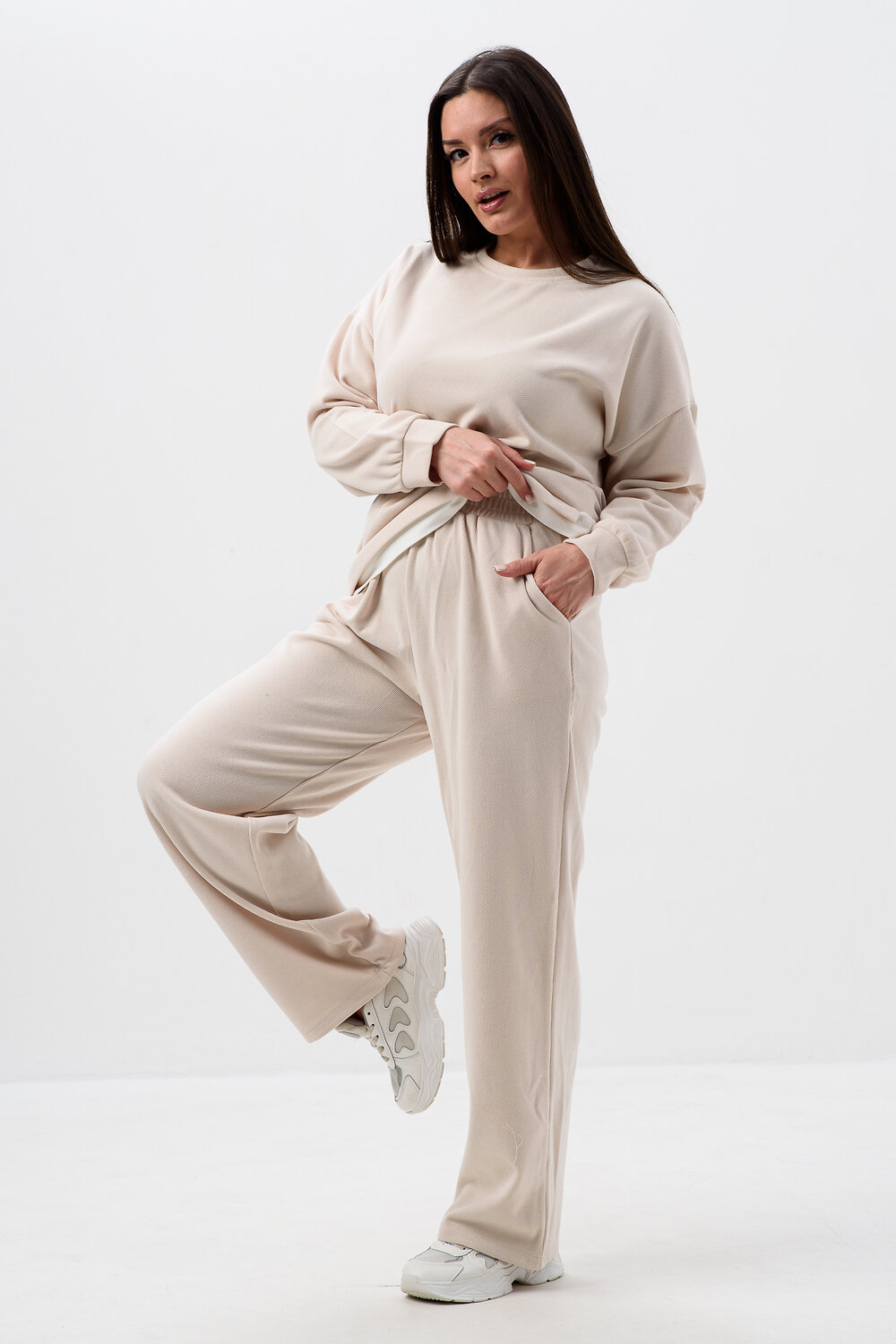 Натали Костюм 579995 52364 бежевый