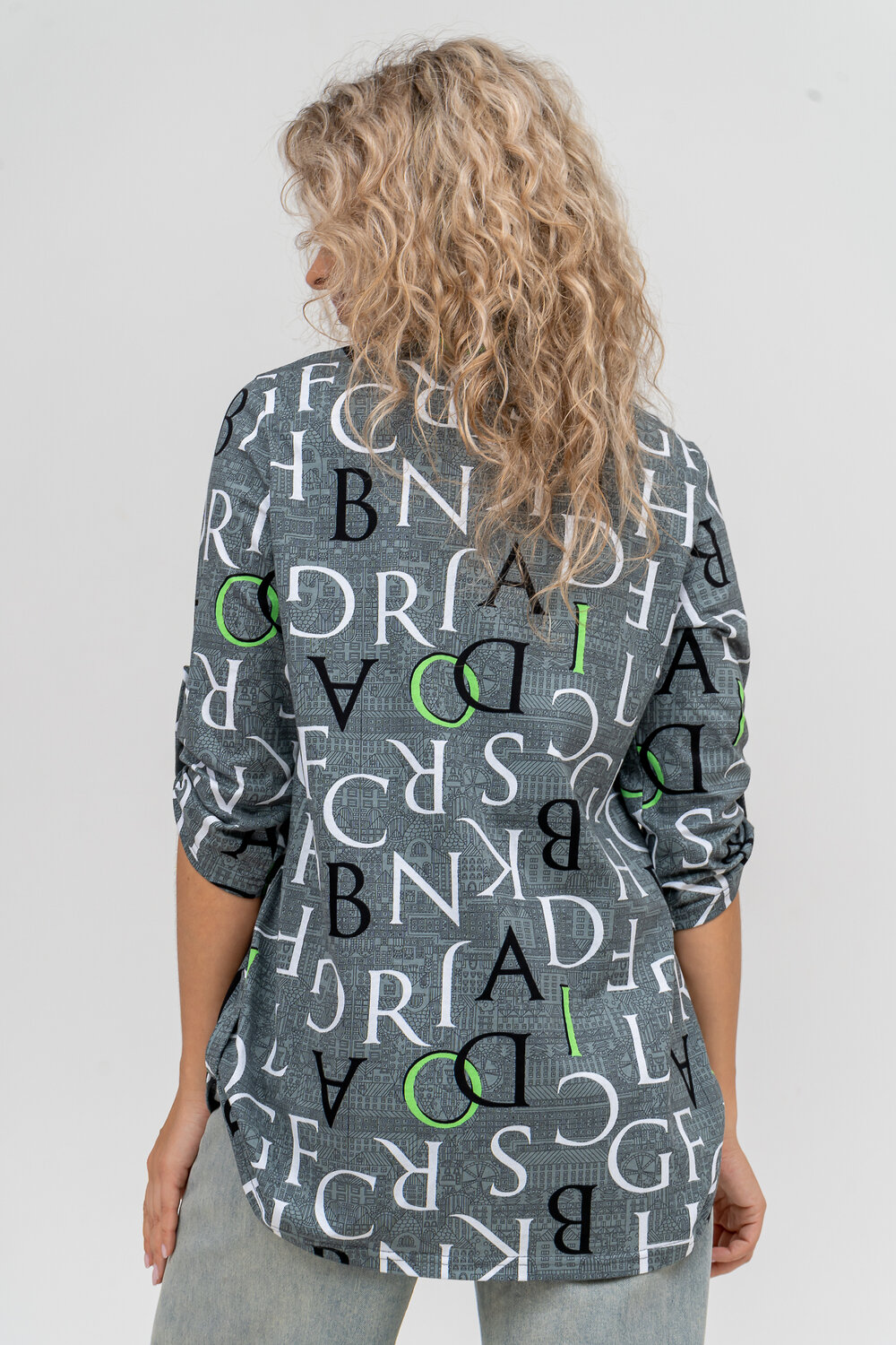 Натали Рубашка 579999 36823 хаки