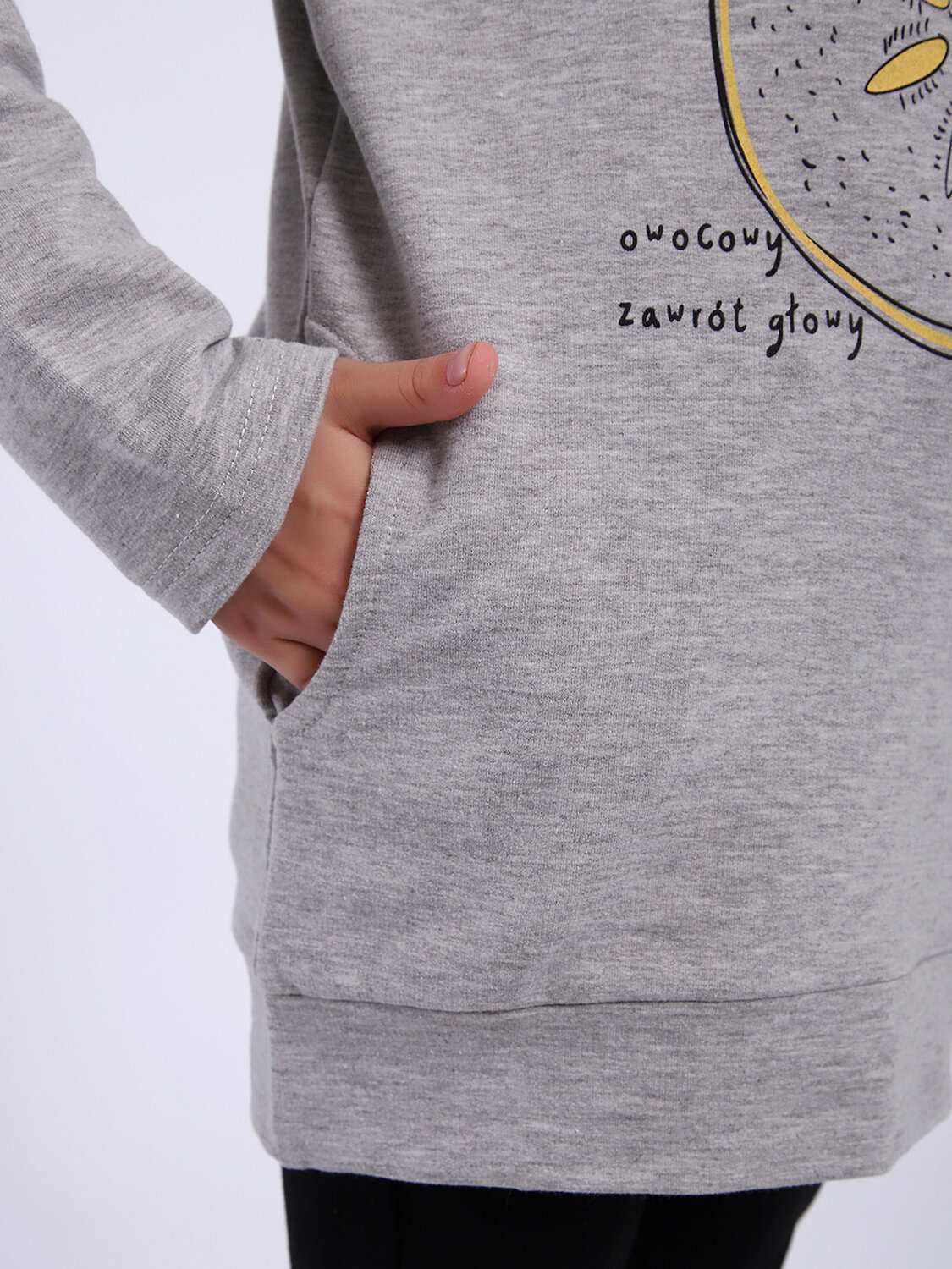 Натали Толстовка 580005 51131 серый меланж