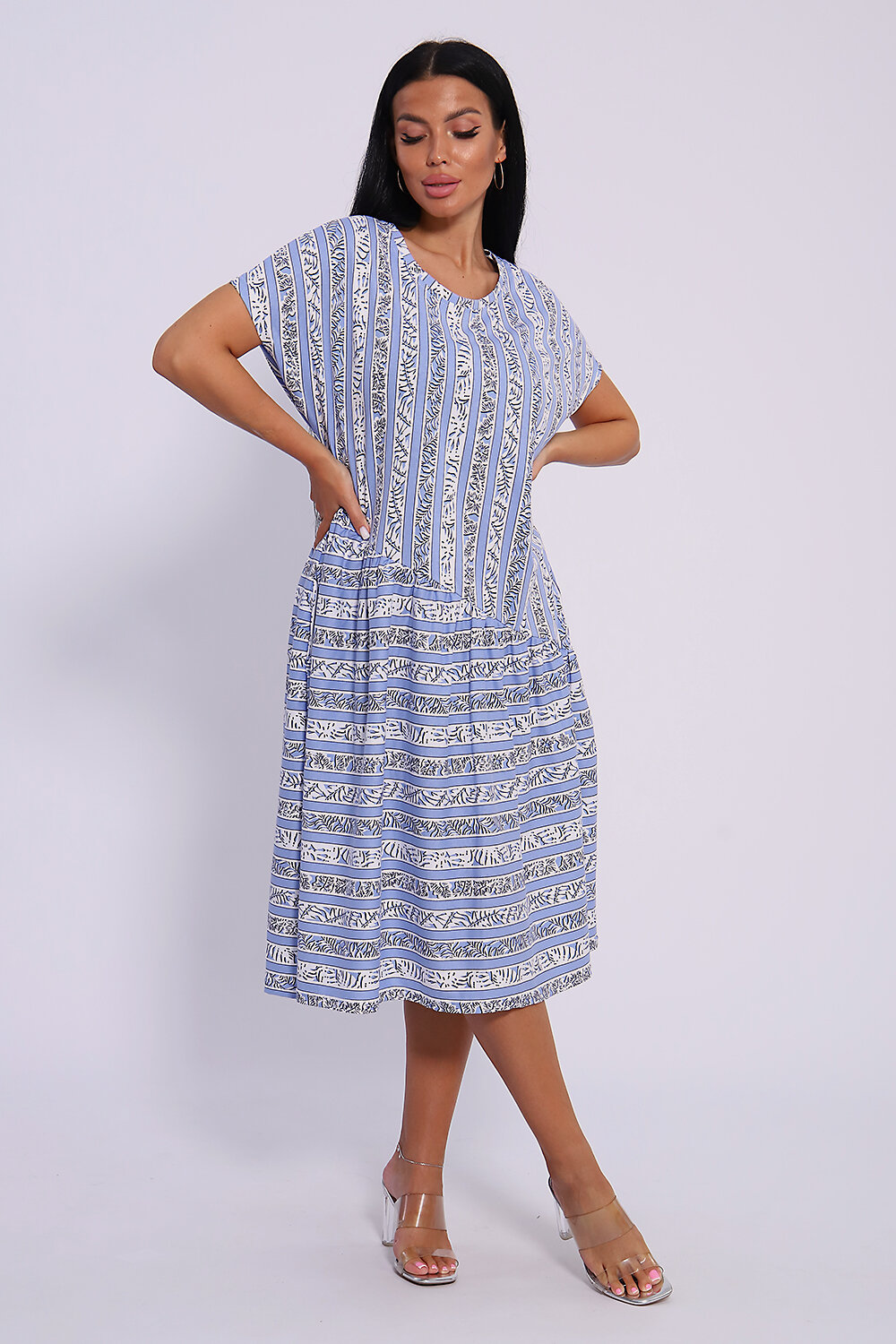 Натали Платье 580008 13269 голубой