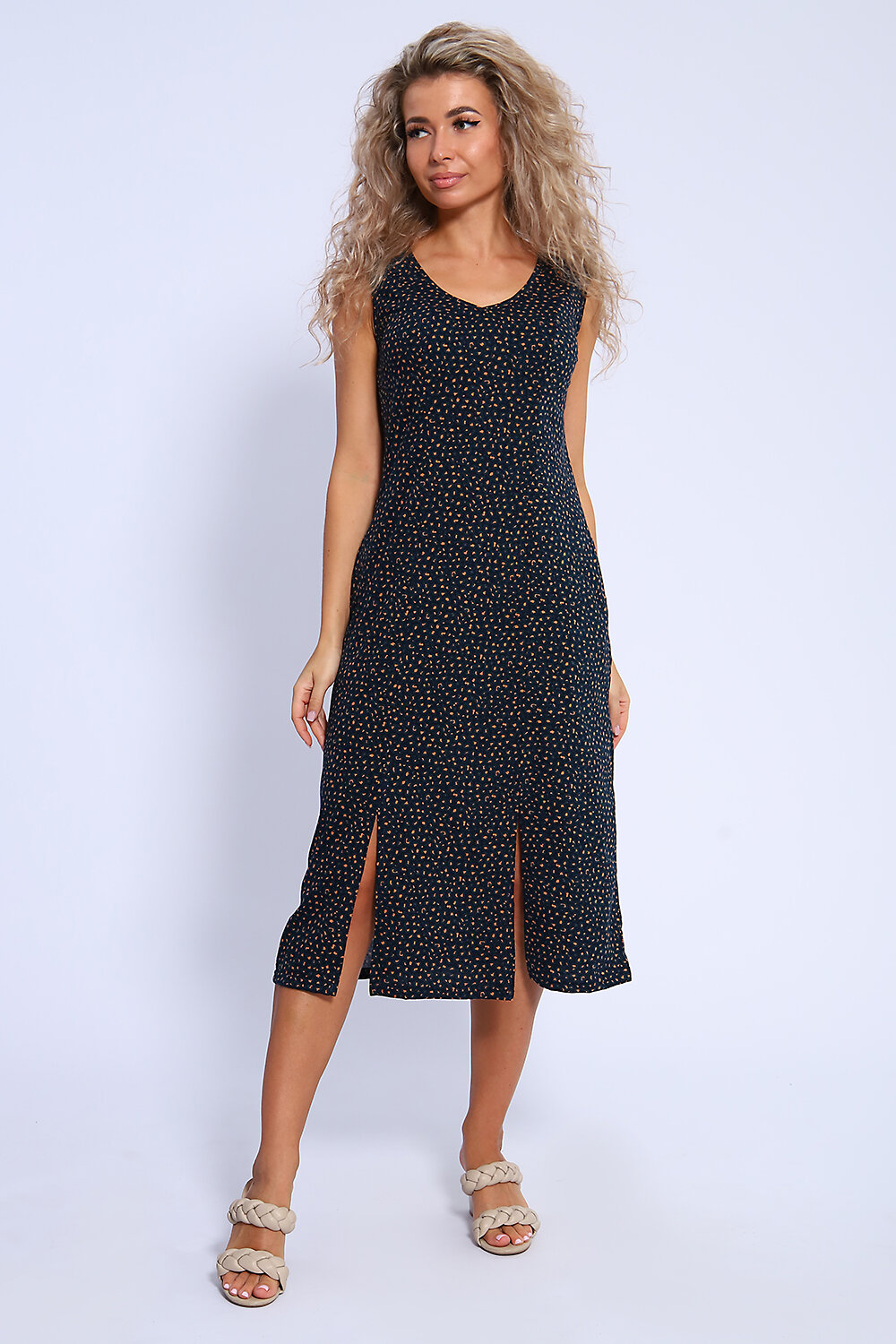 Натали Сарафан 580009 13268 темно-зеленый