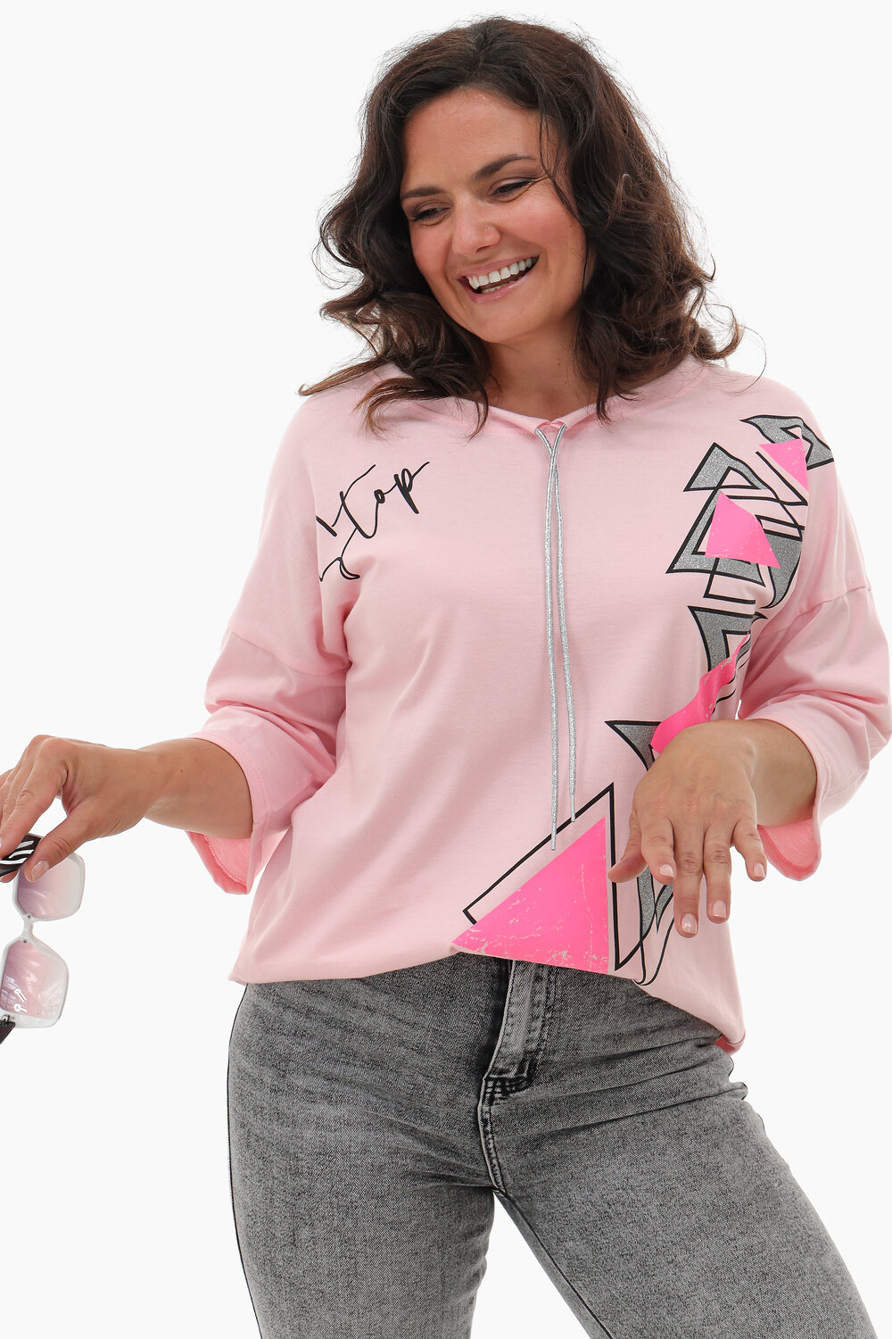 Натали Лонгслив 580011 50561 розовый