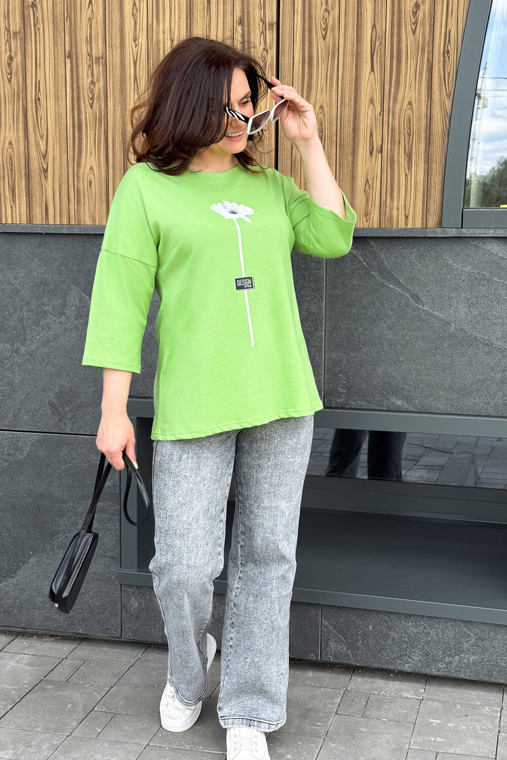 Натали Футболка 580012 50560 зеленый