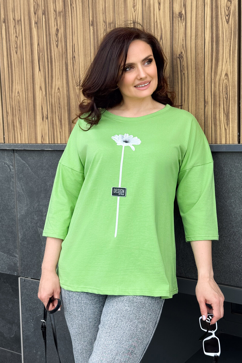 Натали Футболка 580012 50560 зеленый