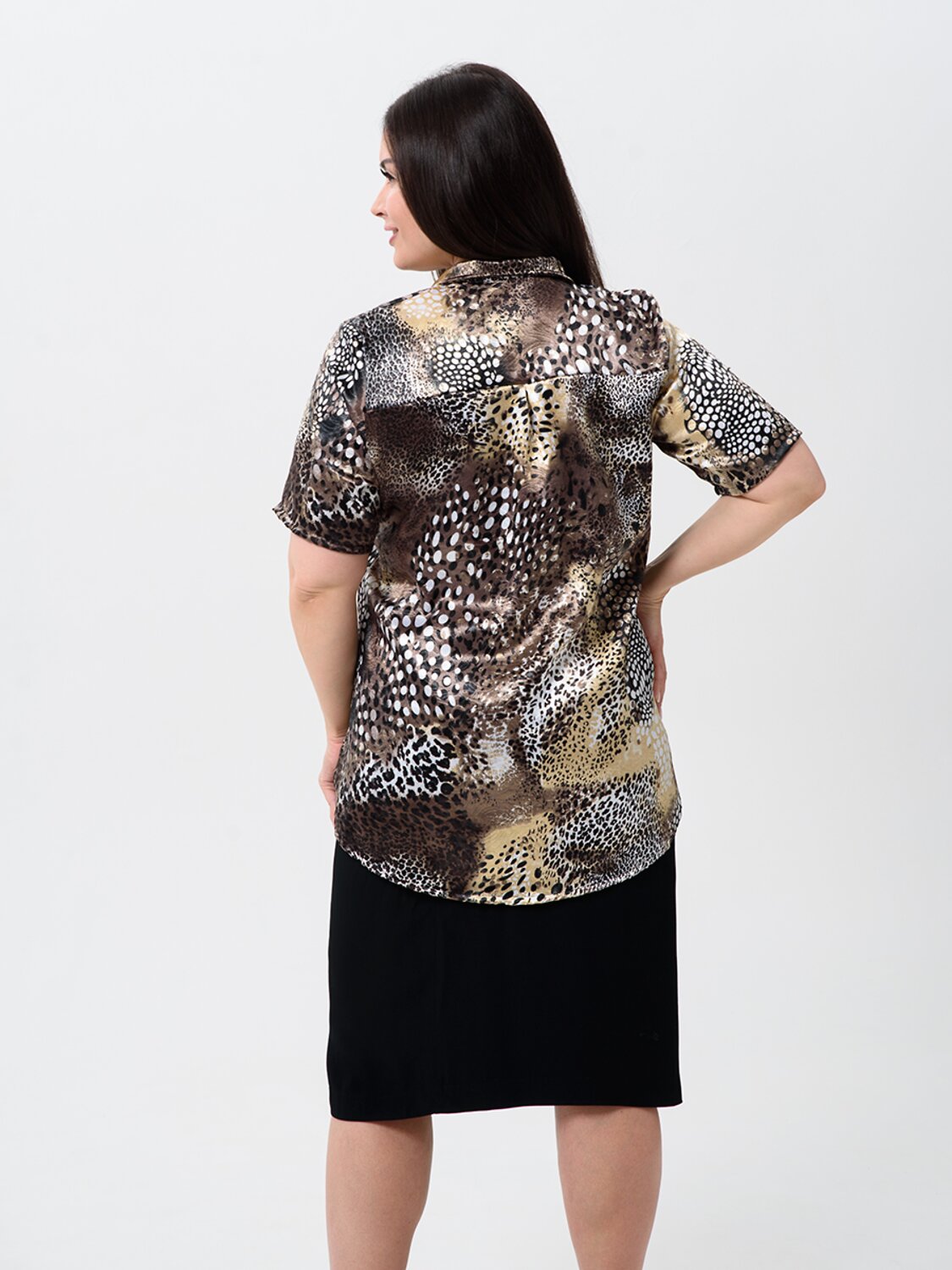 Натали Туника 580018 52361 коричневый