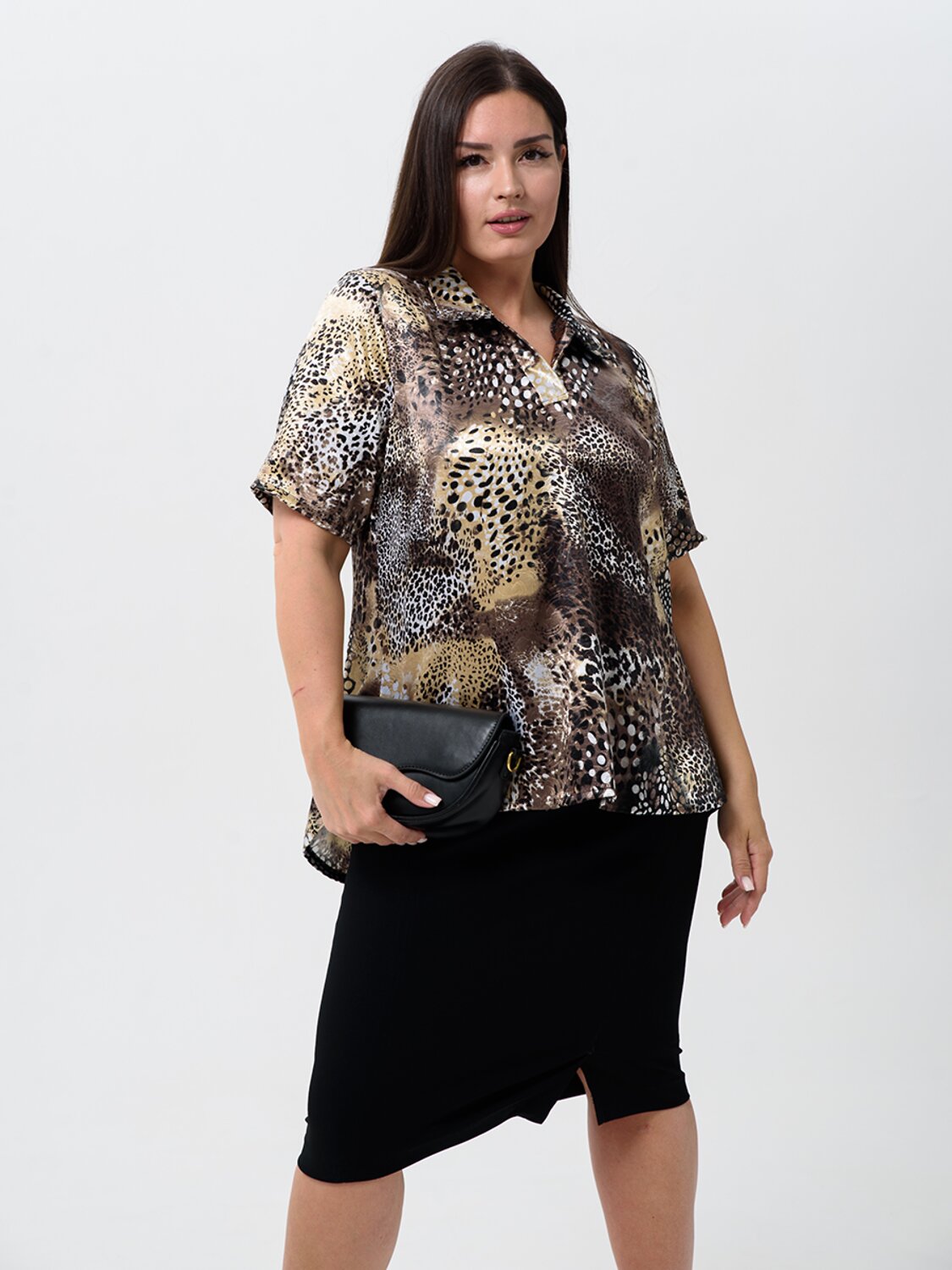 Натали Туника 580018 52361 коричневый