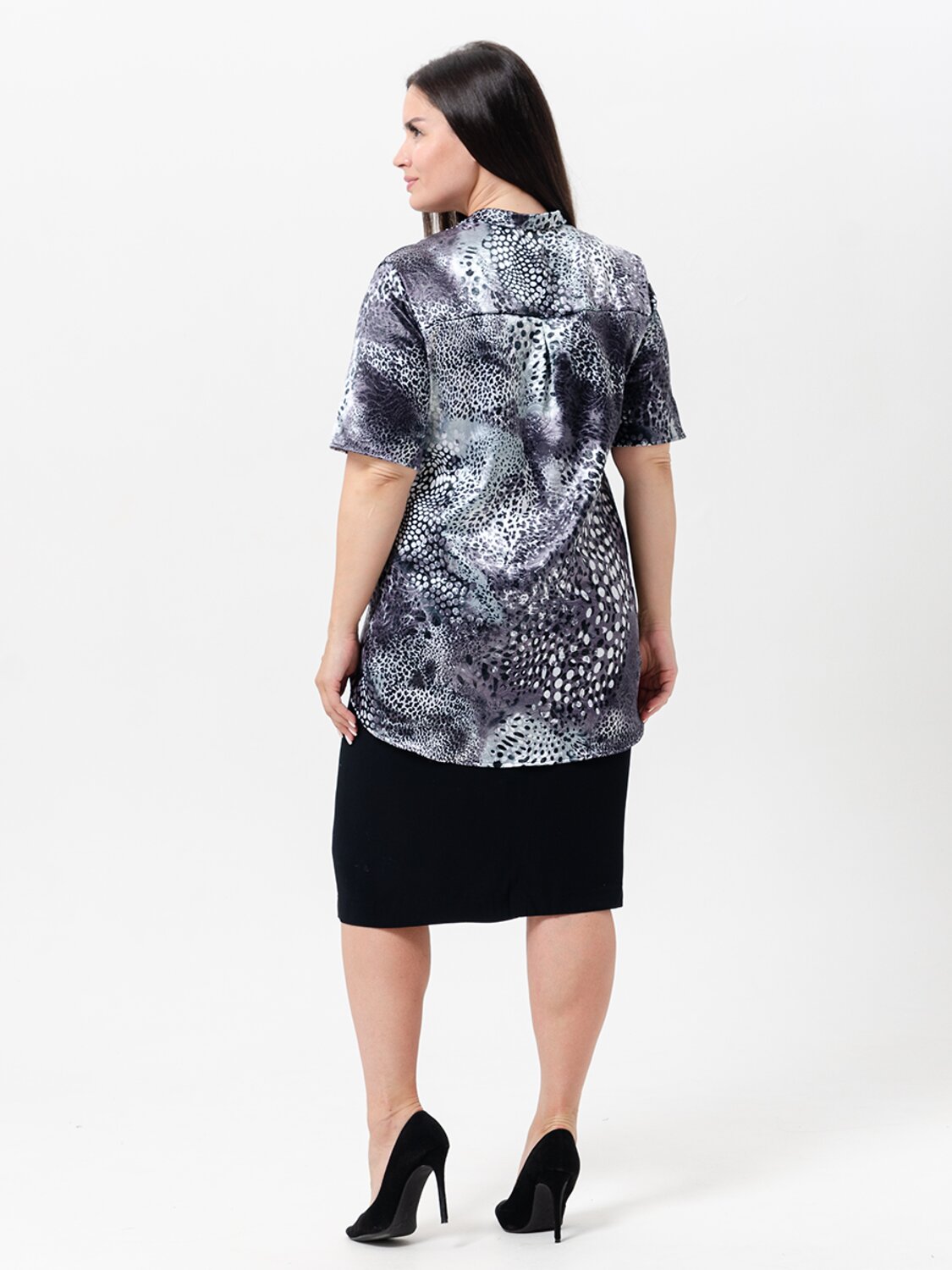 Натали Туника 580019 52361 серый