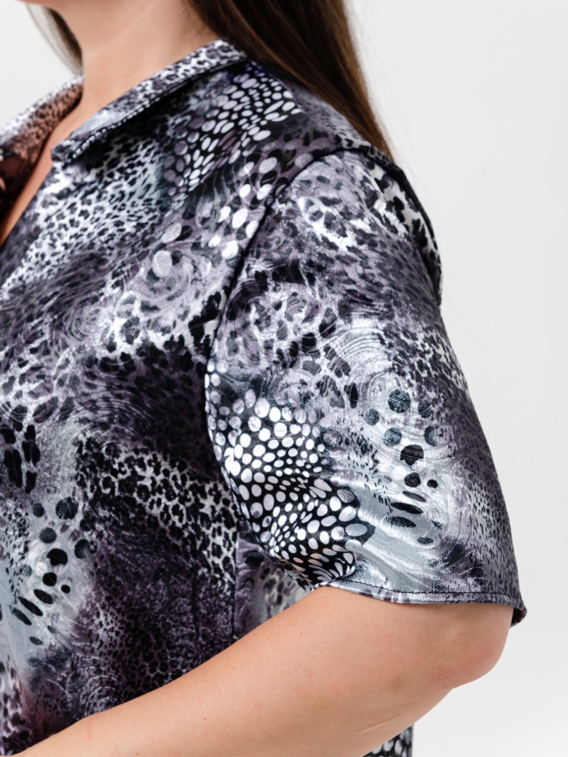 Натали Туника 580019 52361 серый