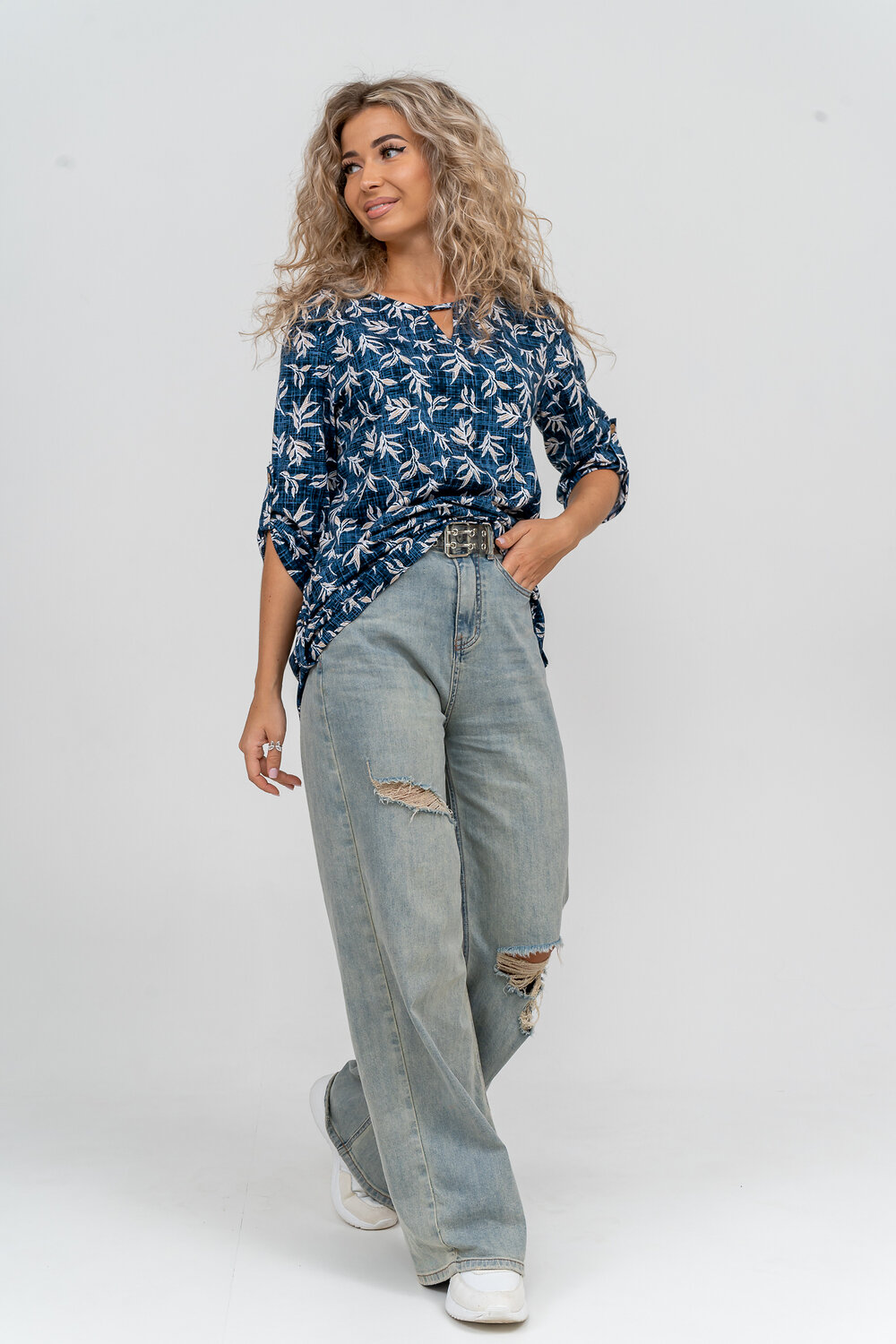 Натали Туника 580023 36817 темно-синий