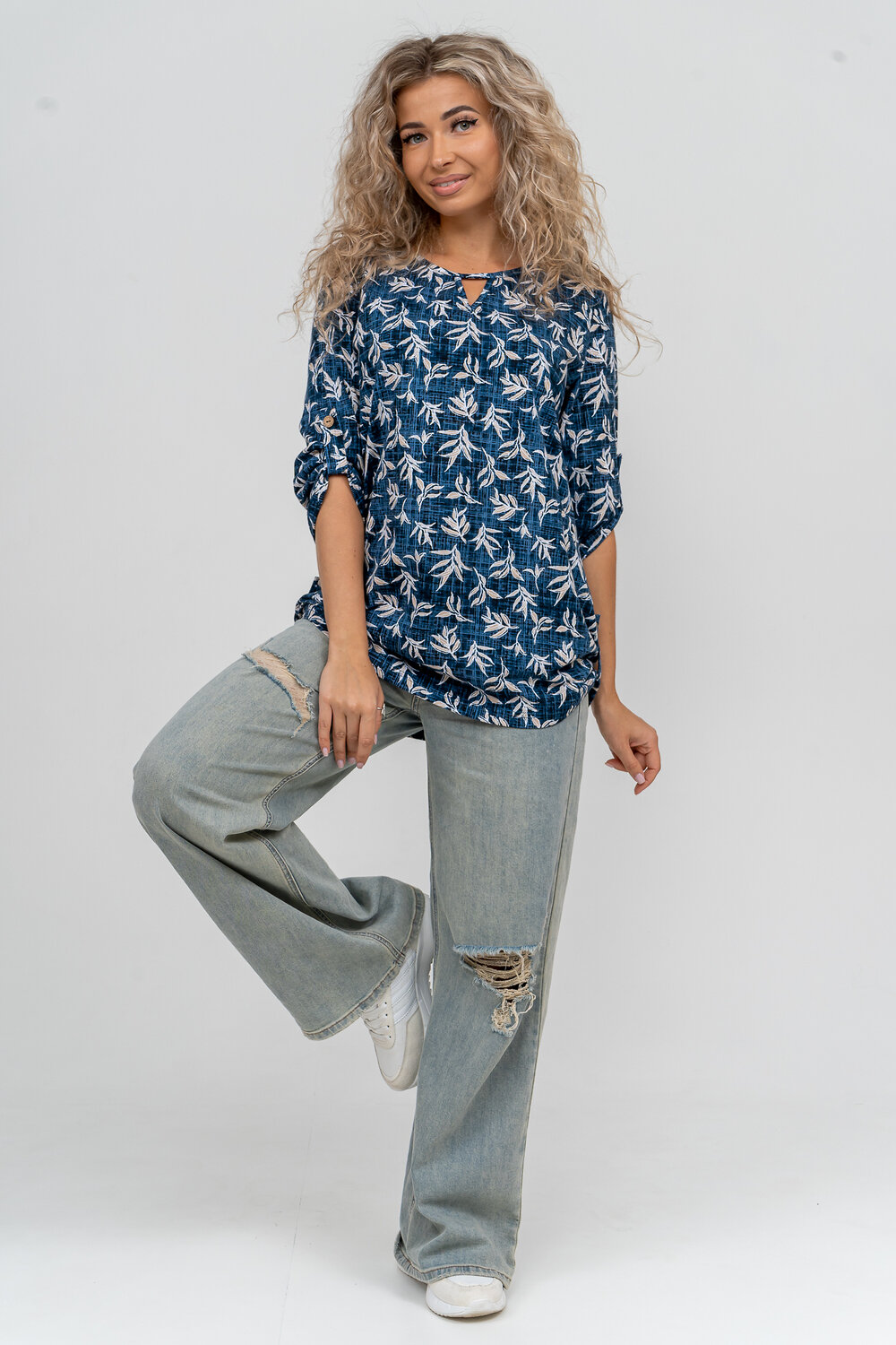 Натали Туника 580023 36817 темно-синий