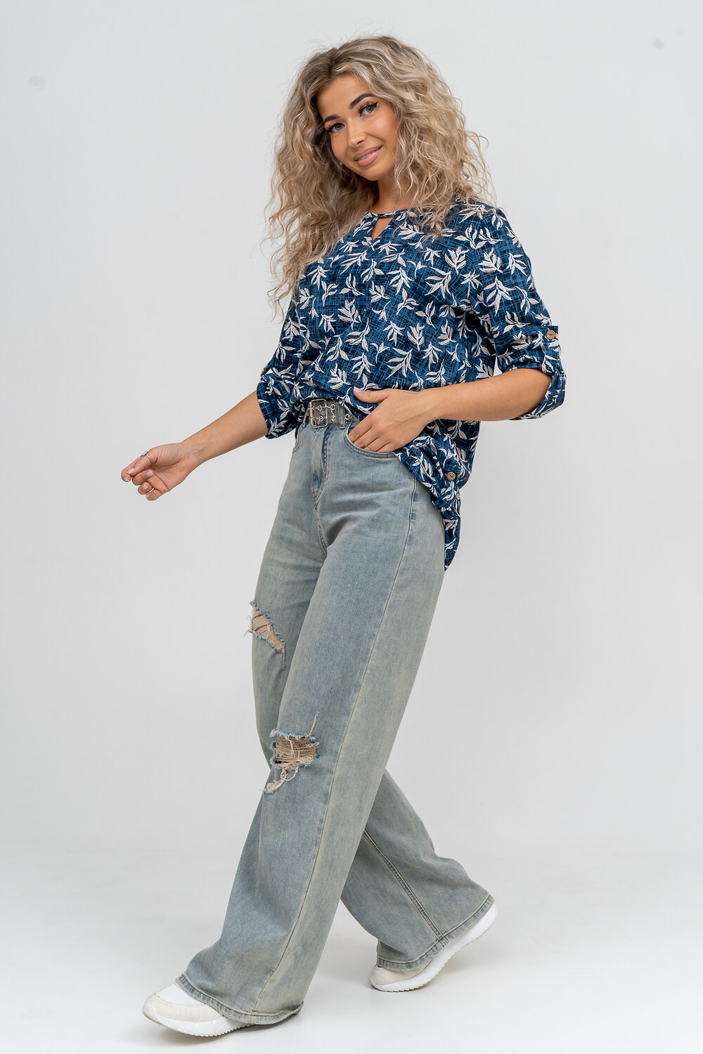 Натали Туника 580023 36817 темно-синий