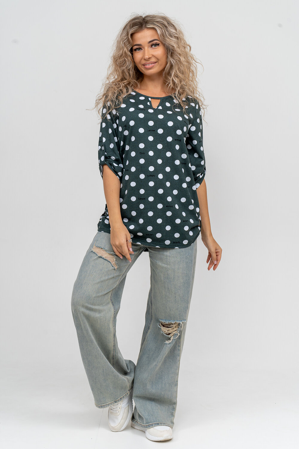 Натали Туника 580028 36814 зеленый