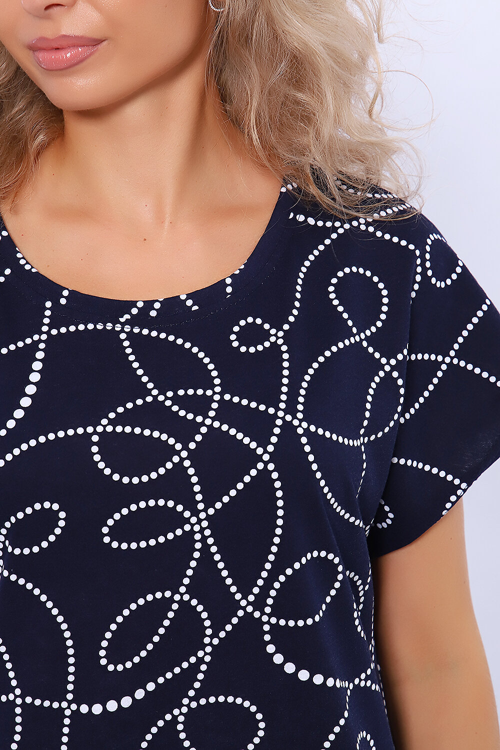 Натали Платье 580029 13259 темно-синий