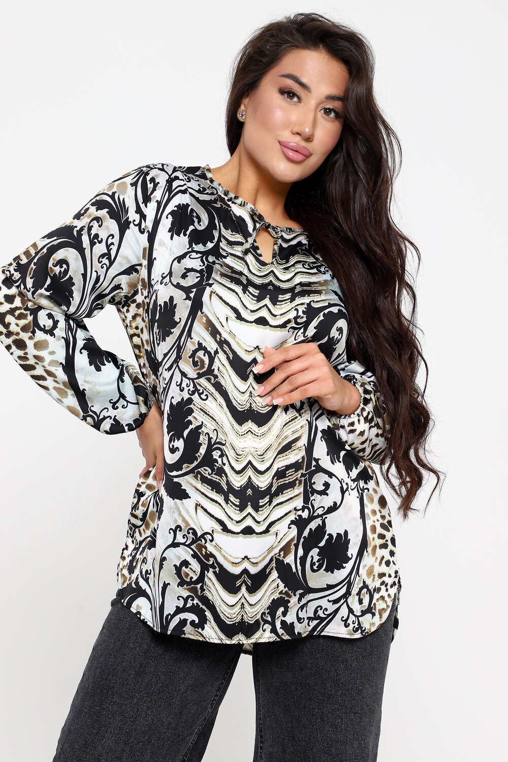 Натали Туника 580033 52360 коричневый