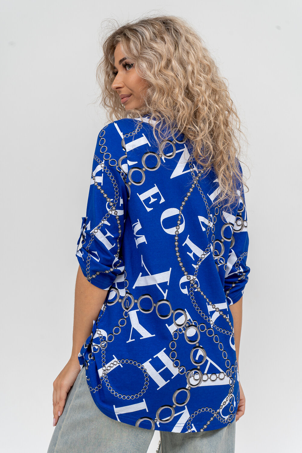 Натали Рубашка 580045 36806 василек