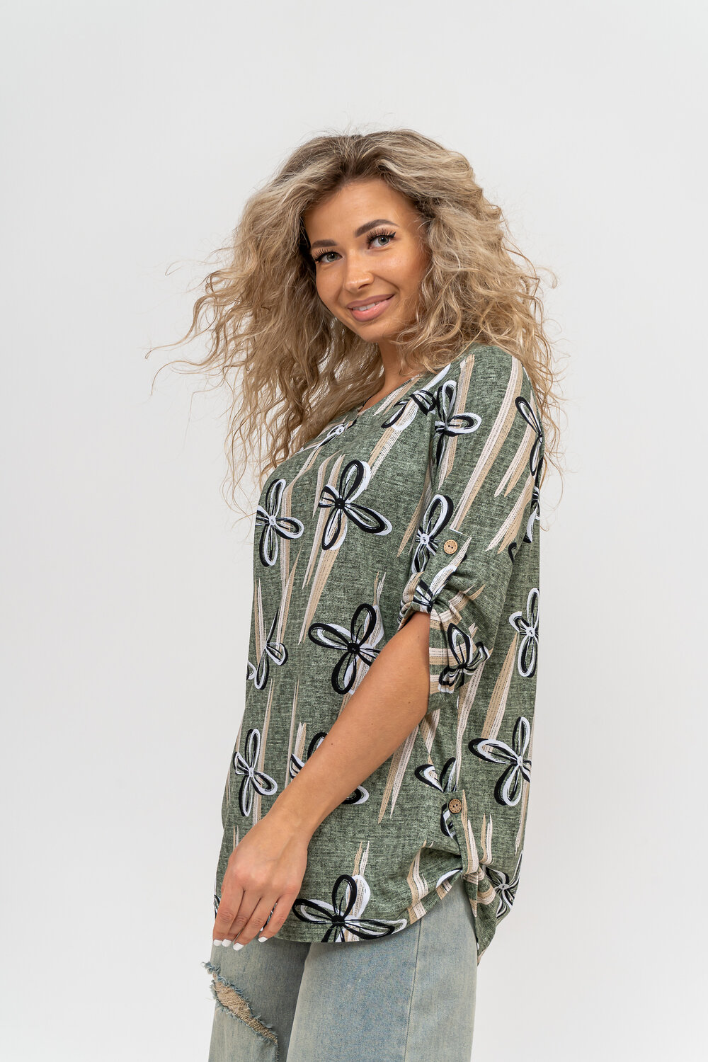 Натали Туника 580049 36803 хаки