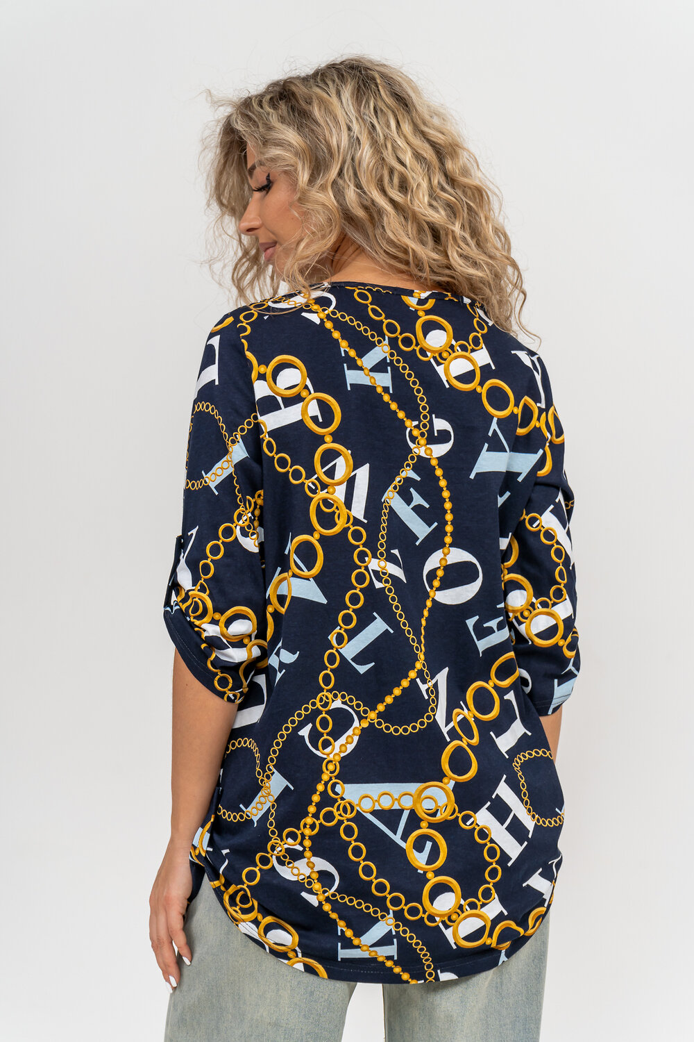 Натали Туника 580050 36801 темно-синий