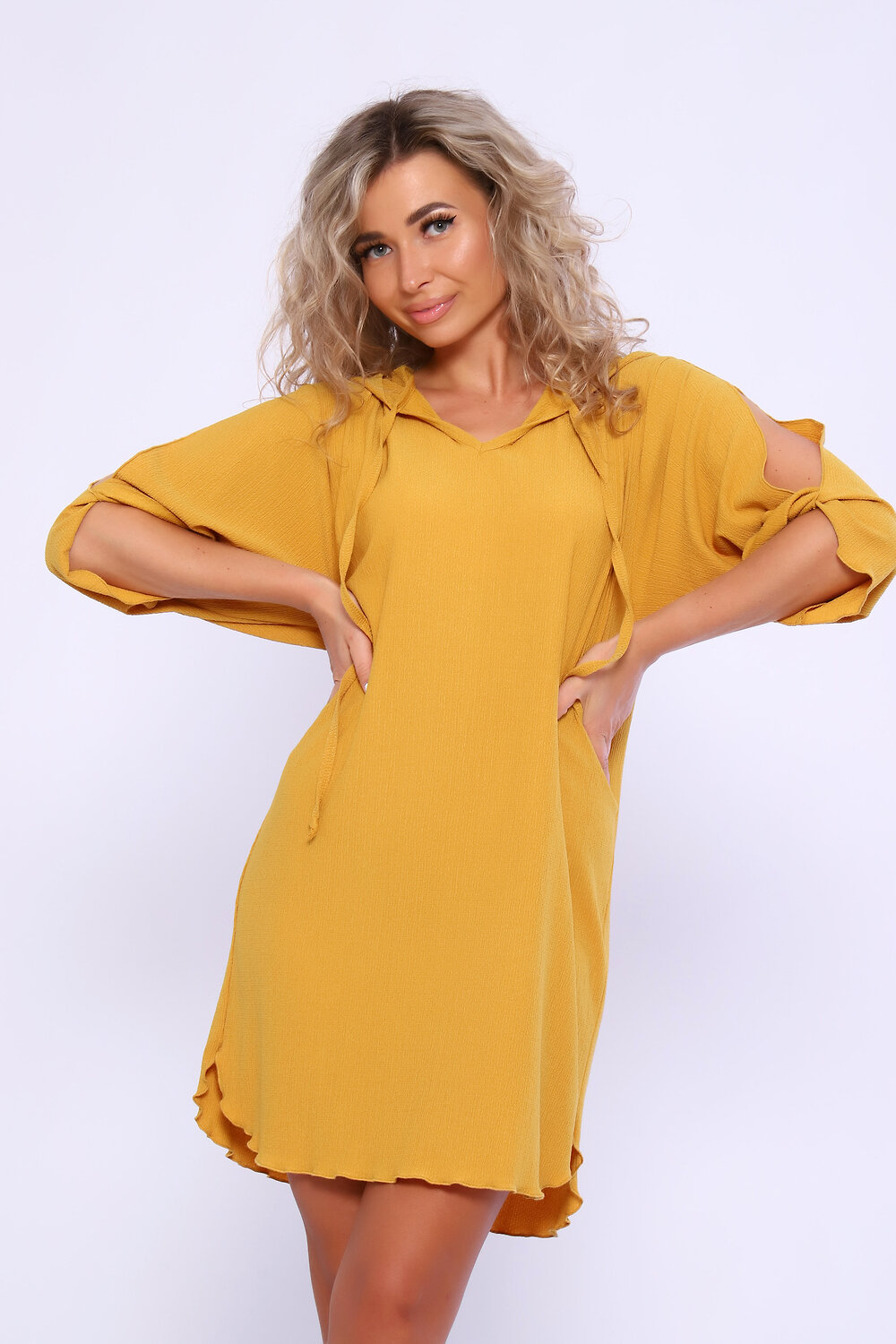 Натали Туника 580053 78559 горчица