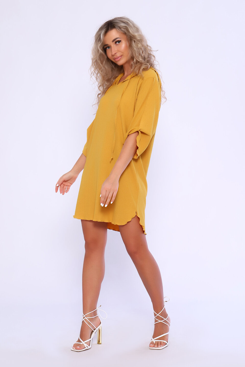 Натали Туника 580053 78559 горчица