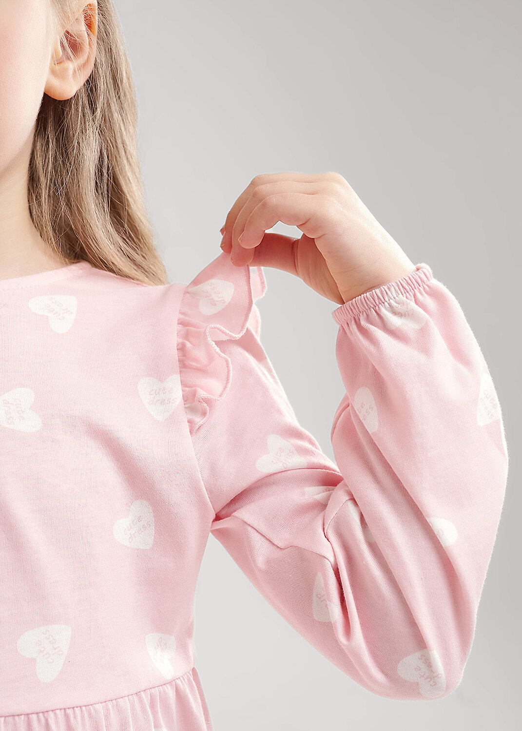 CLEVER Платье 548180 756740кдн св.розовый/молочный