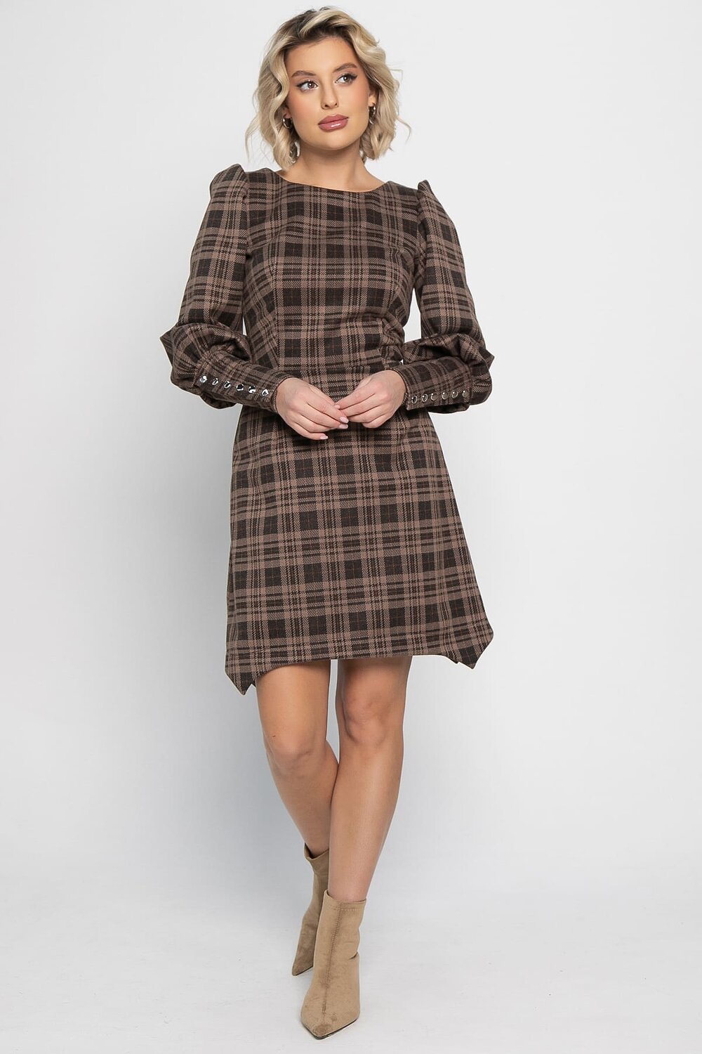 LT Collection Платье 580069 П14988-45М коричневый