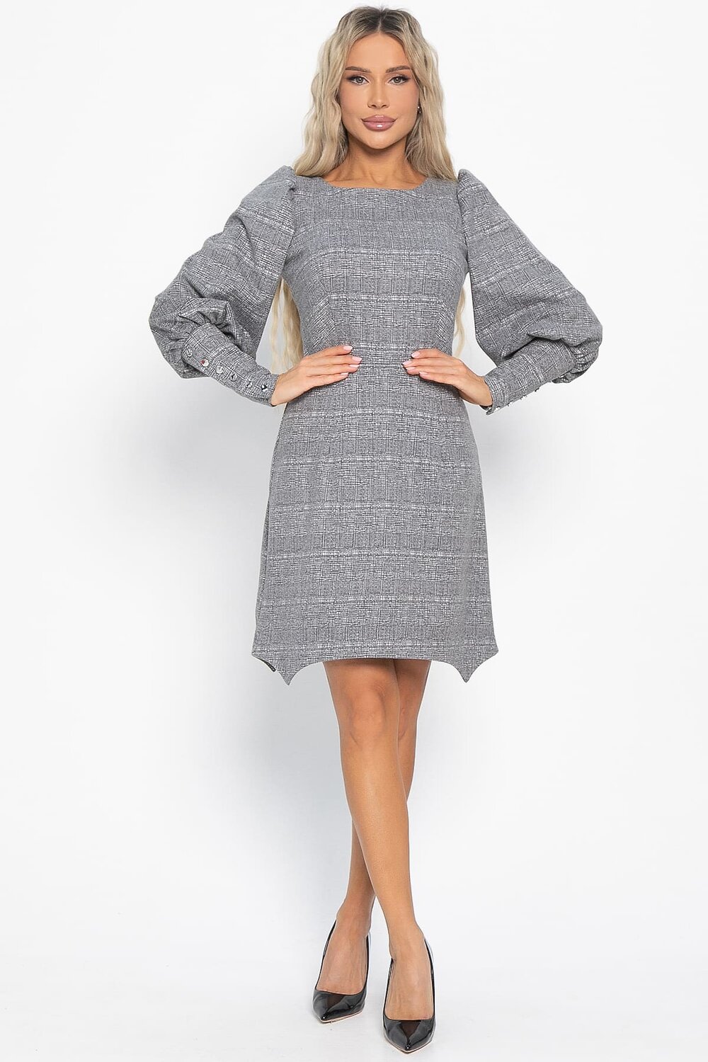 LT Collection Платье 580070 П14989-45М серый