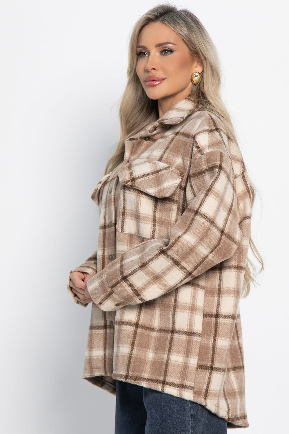 LT Collection Рубашка 580075 Б15039-5М бежевый