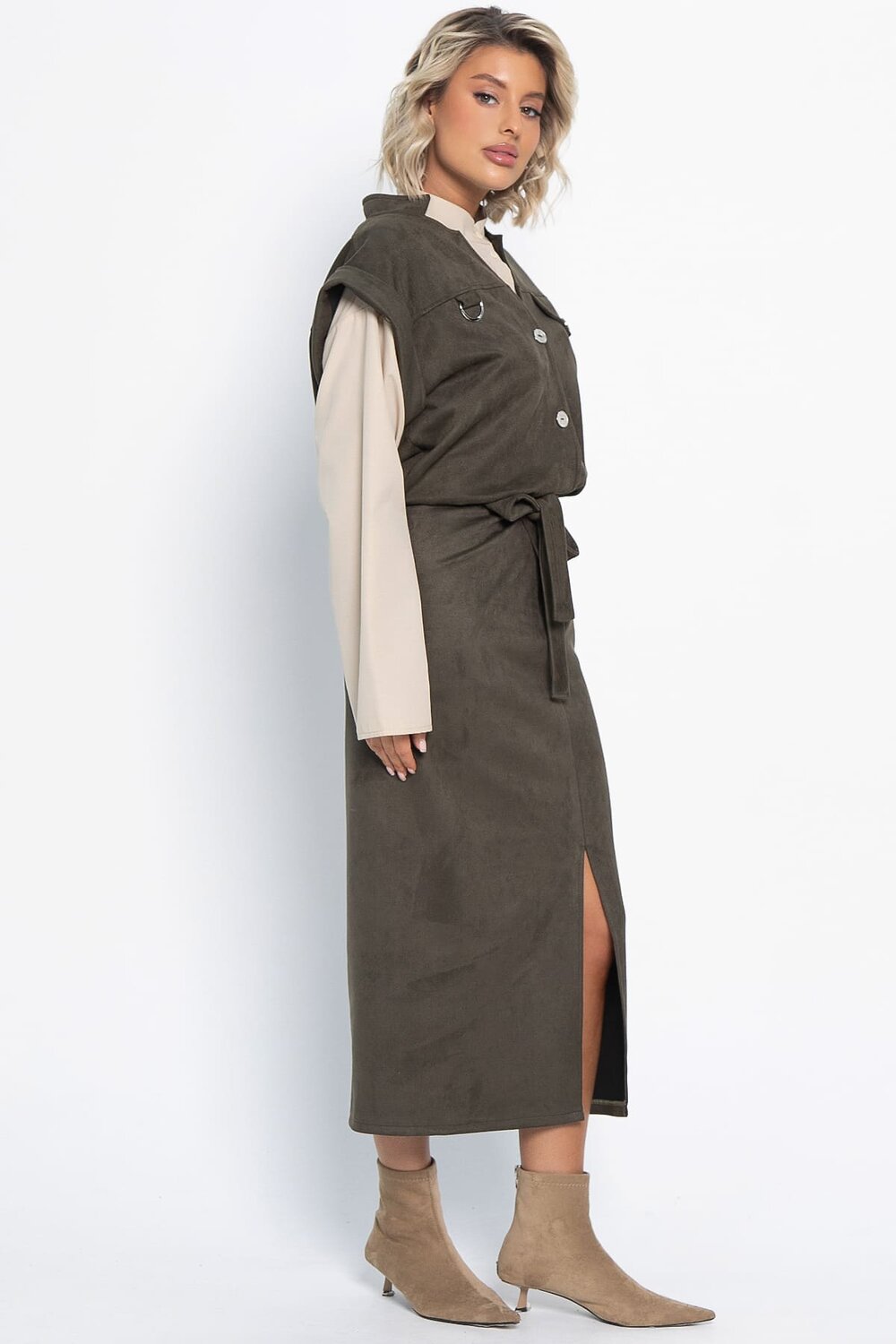 LT Collection Юбка 580076 Ю15035-39М хаки