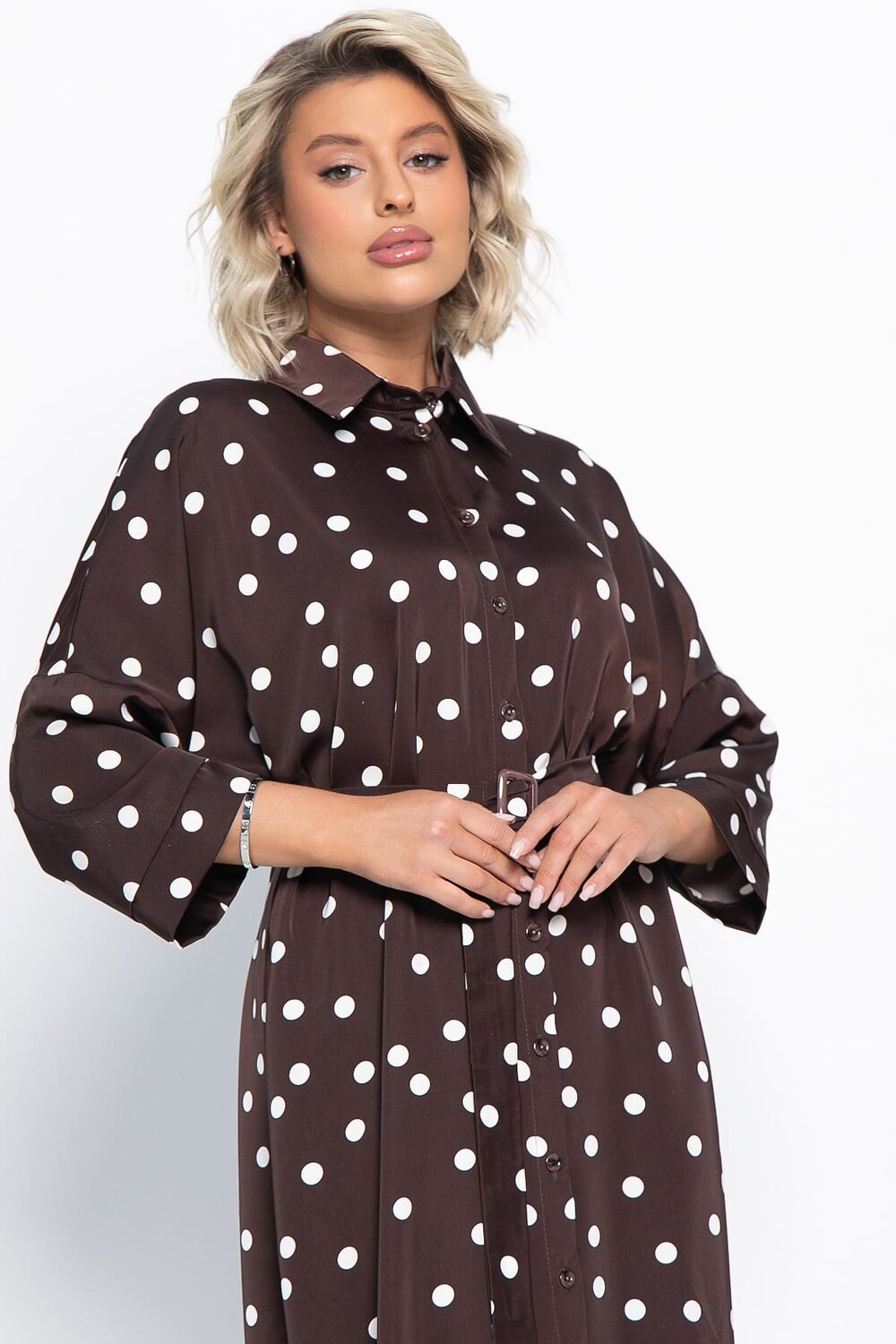 LT Collection Платье 580078 П15090-7М коричневый